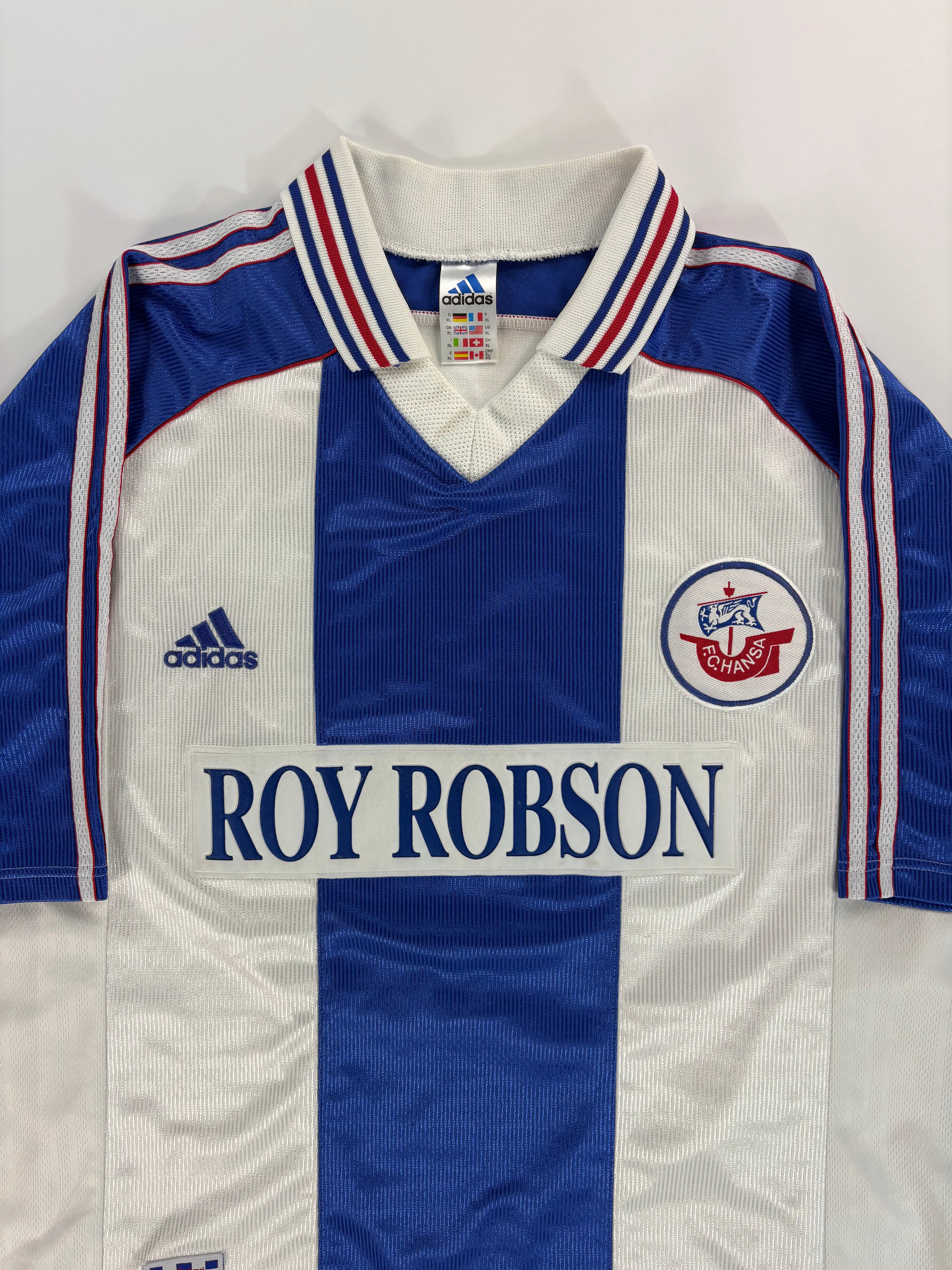 Hansa Rostock Heimtrikot 1998/1999 - #27 Neuville - XL
