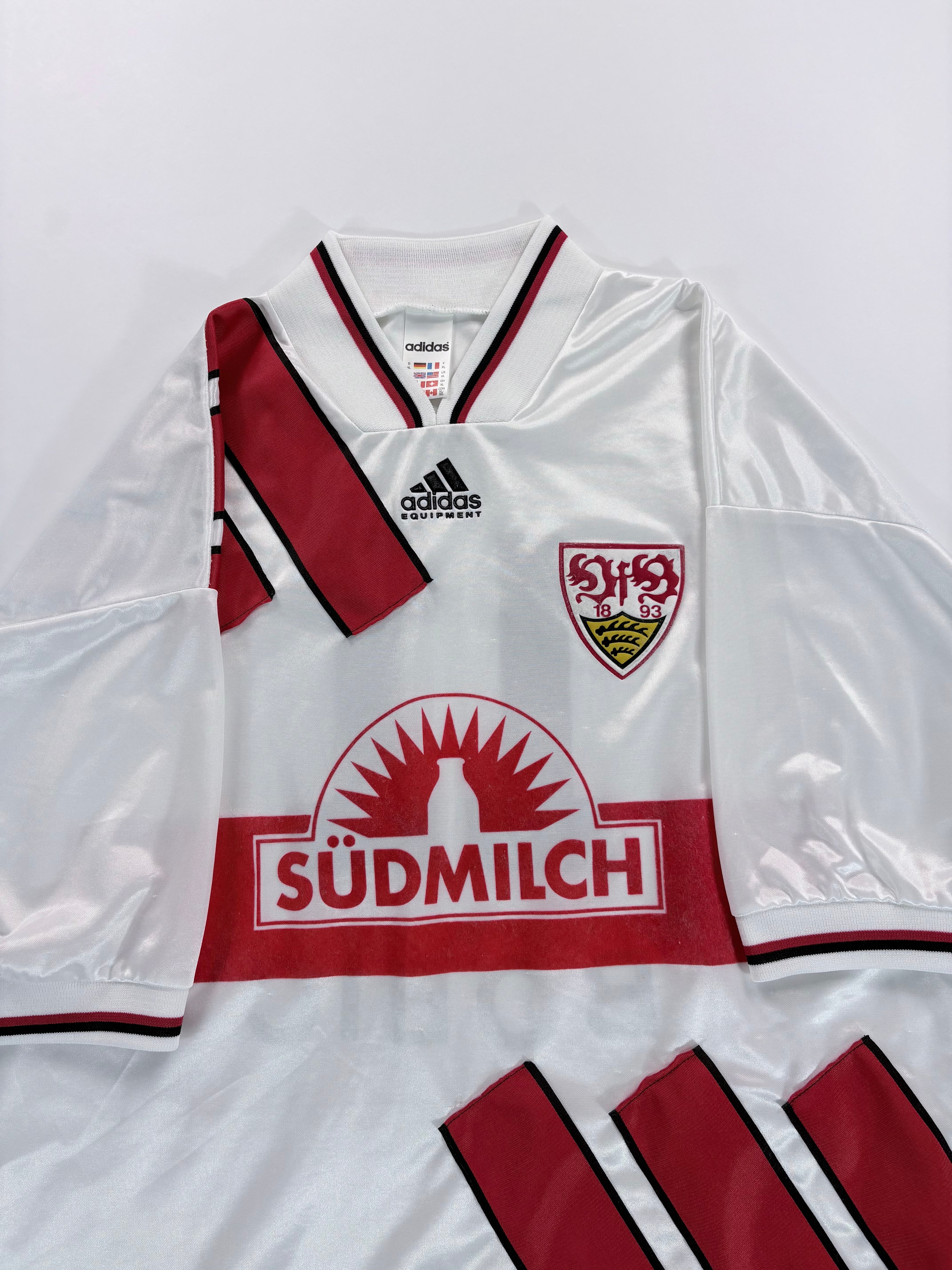 VfB Stuttgart Heimtrikot 1995/1996 - #11 Bobic - XL