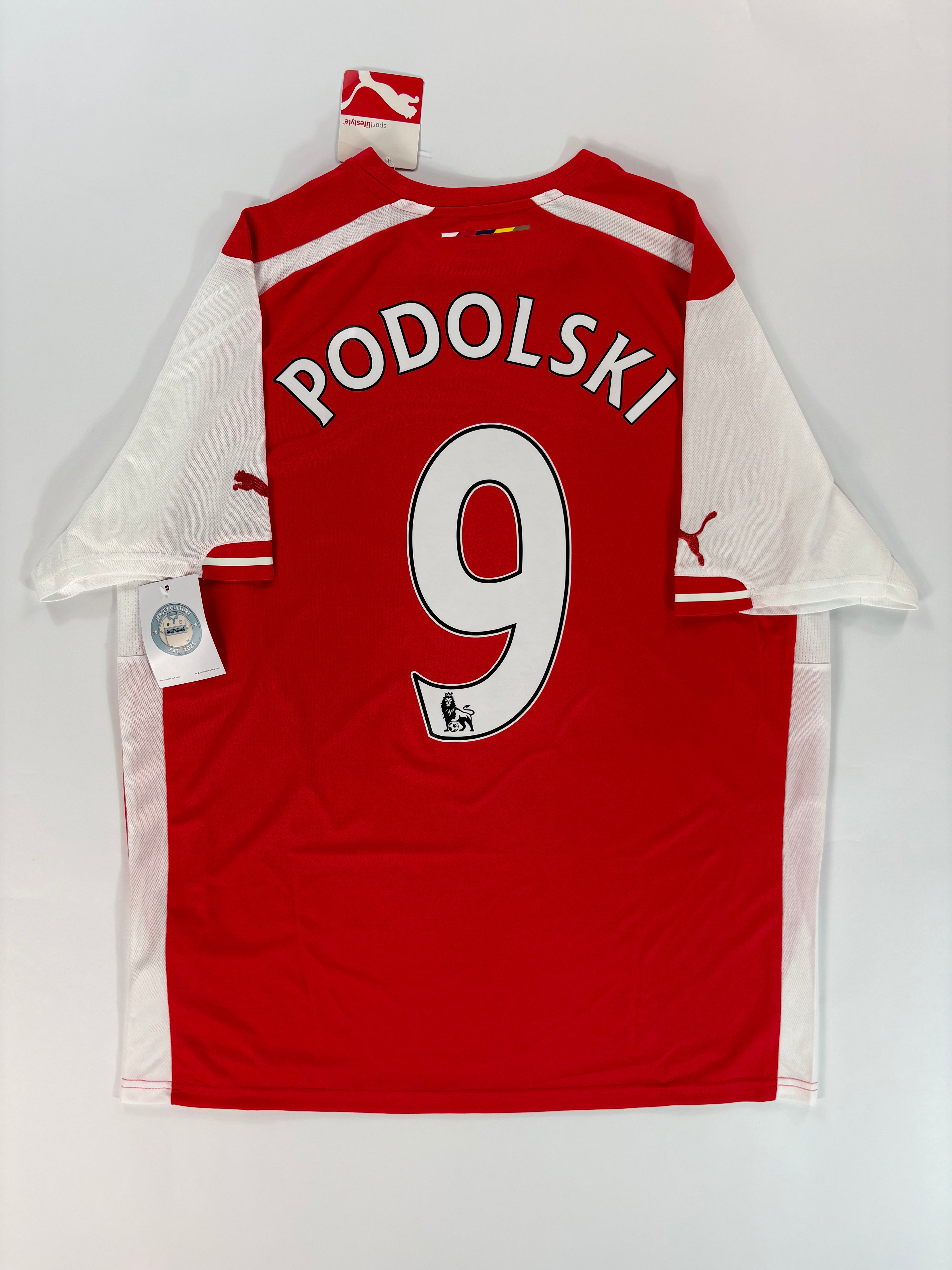 Arsenal Heimtrikot 2014/2015 - #9 Podolski - XL - NEU!