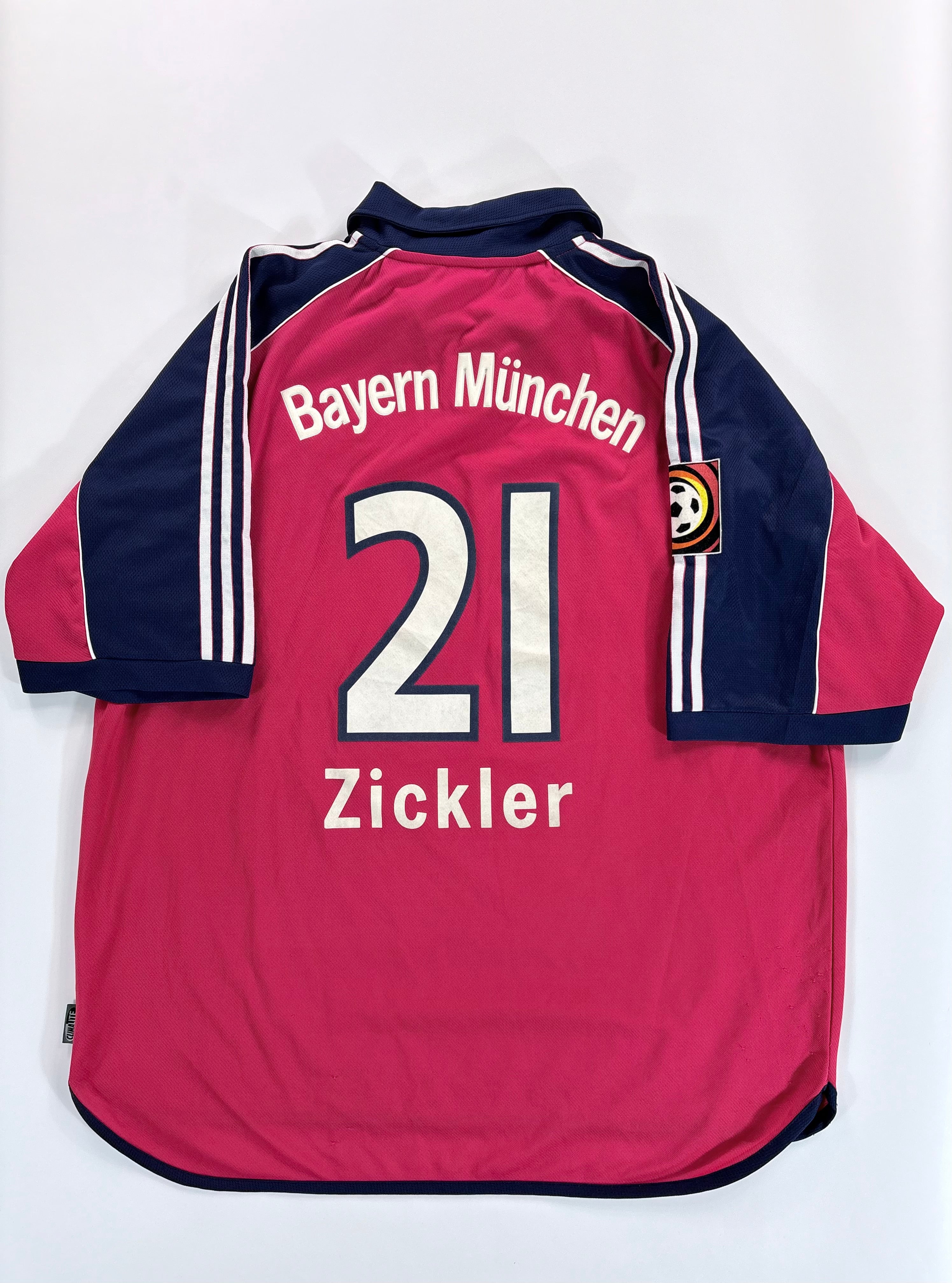 Bayern München Heimtrikot 2000/2001 - #21 Zickler - XXL
