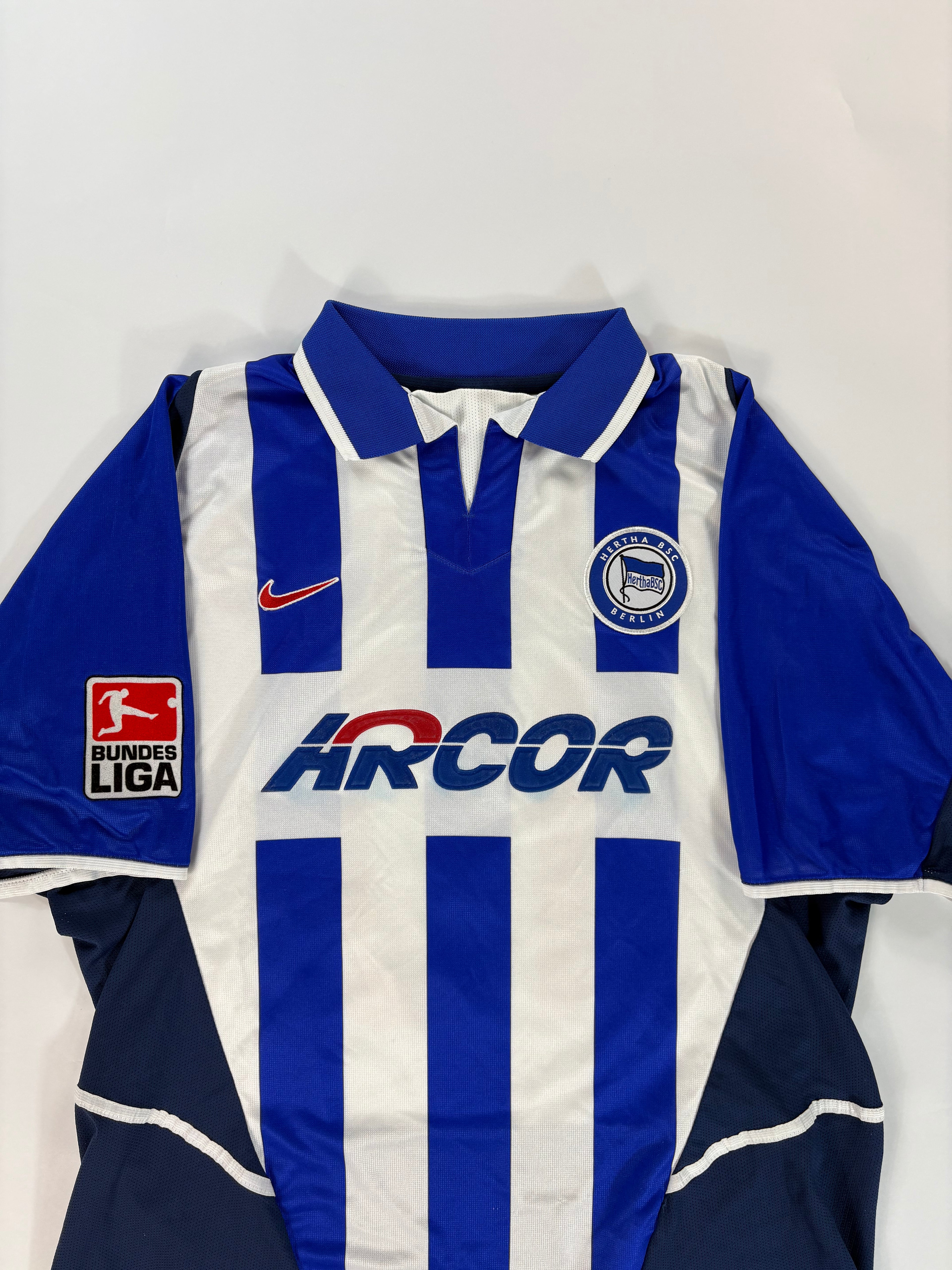 Hertha BSC Heimtrikot 2002/2003 - #10 Marcelinho - XL