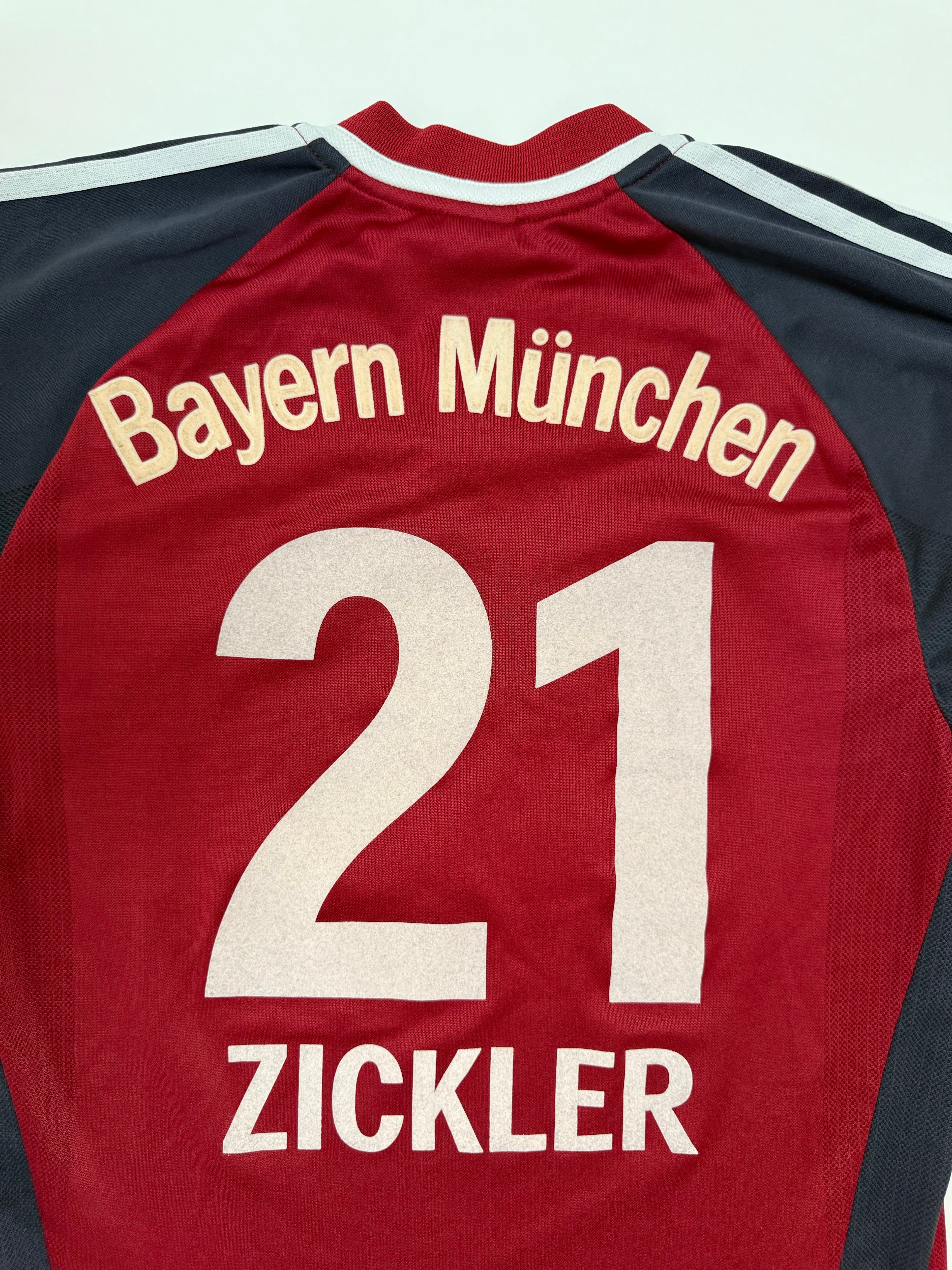 Bayern München Heim 01/02 - #21 Zickler - S