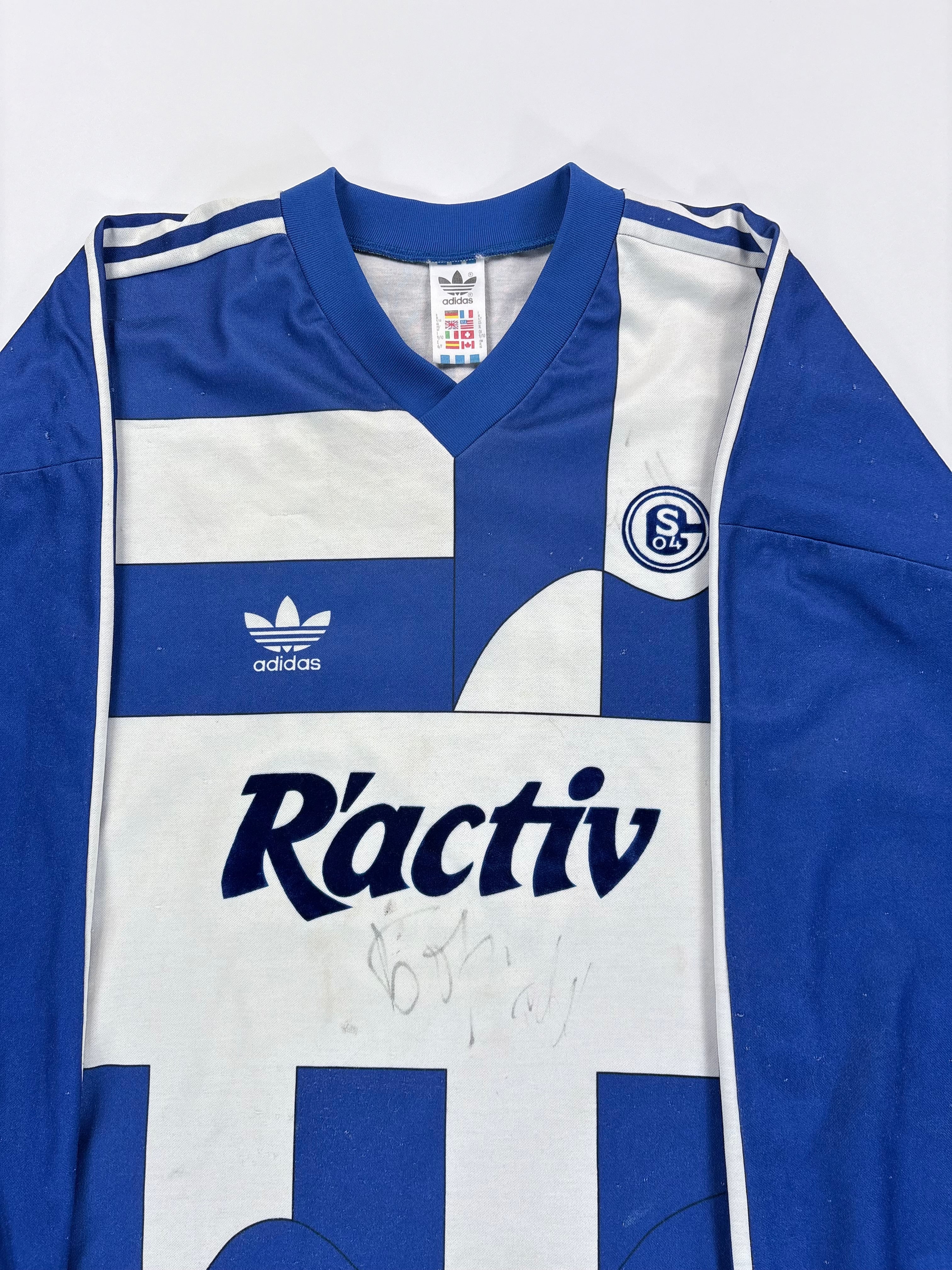 Schalke 04 Heimtrikot 1991/1992 - #8 - XL