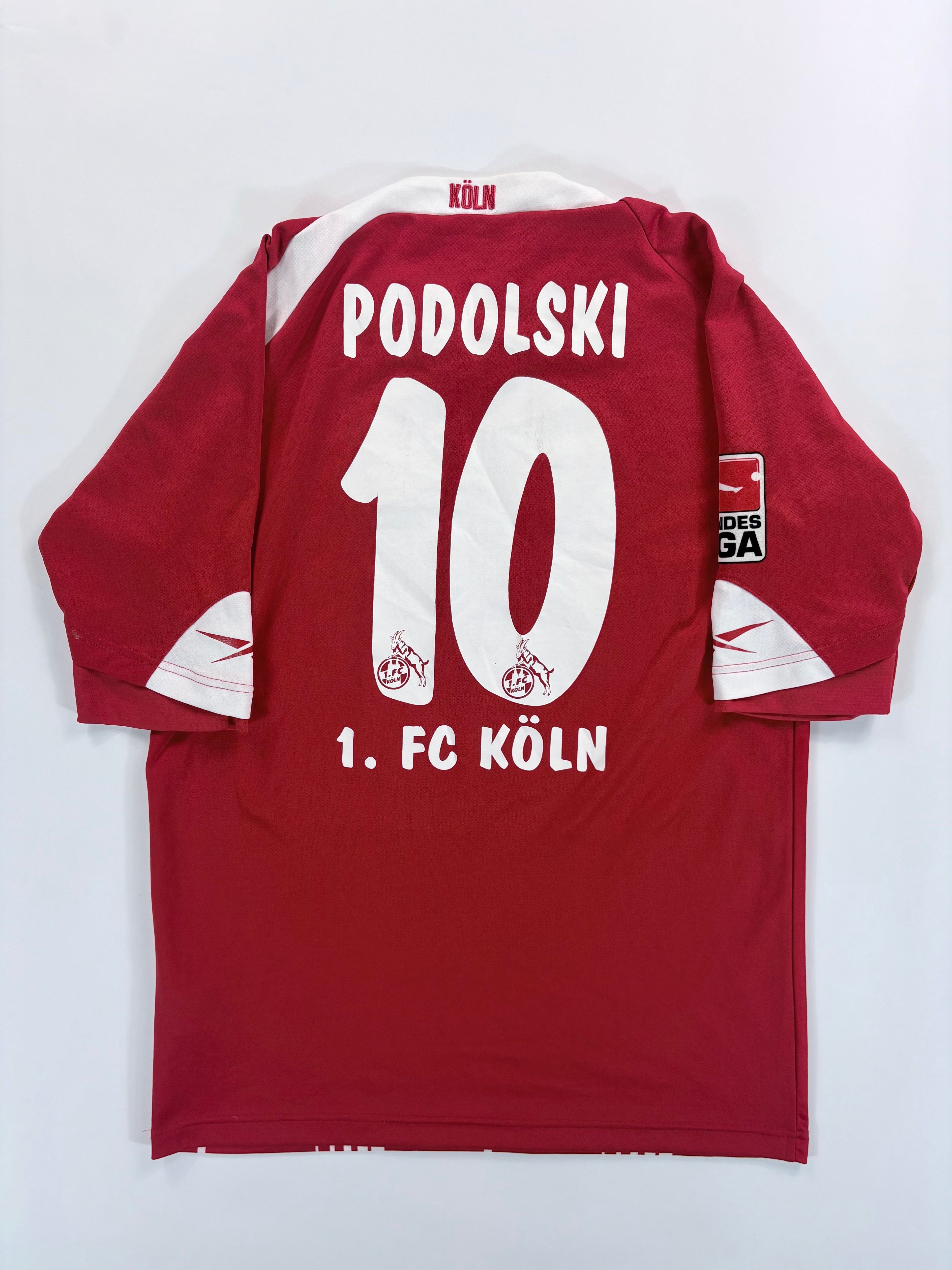 1. FC Köln Heimtrikot 2009/2010 - #10 Podolski - M