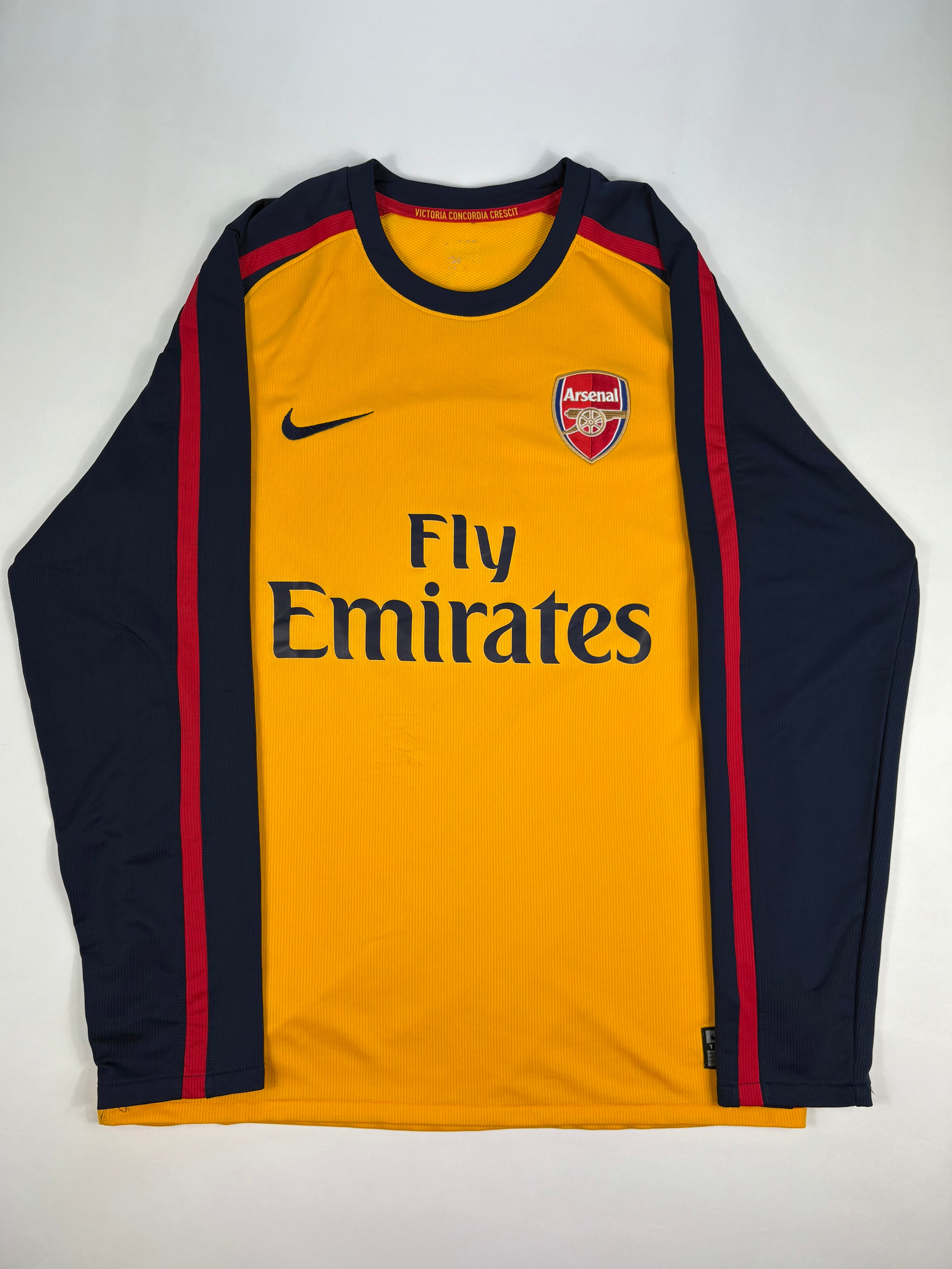 Arsenal Auswärtstrikot 2008/2009 - #4 Fabregas - L