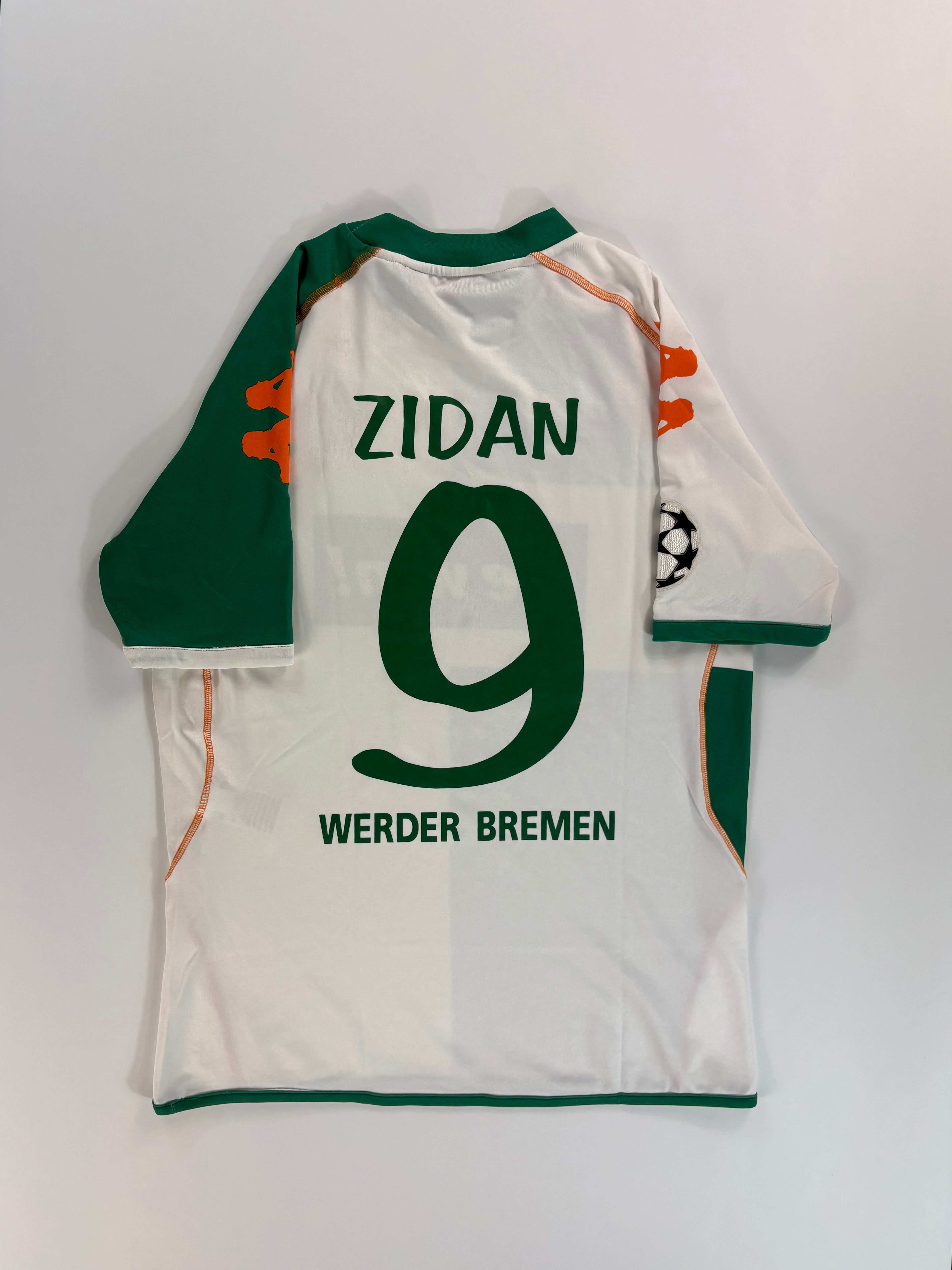 Werder Bremen Heimtrikot 2006/2007 - #9 Zidan - XL - Matchprepared