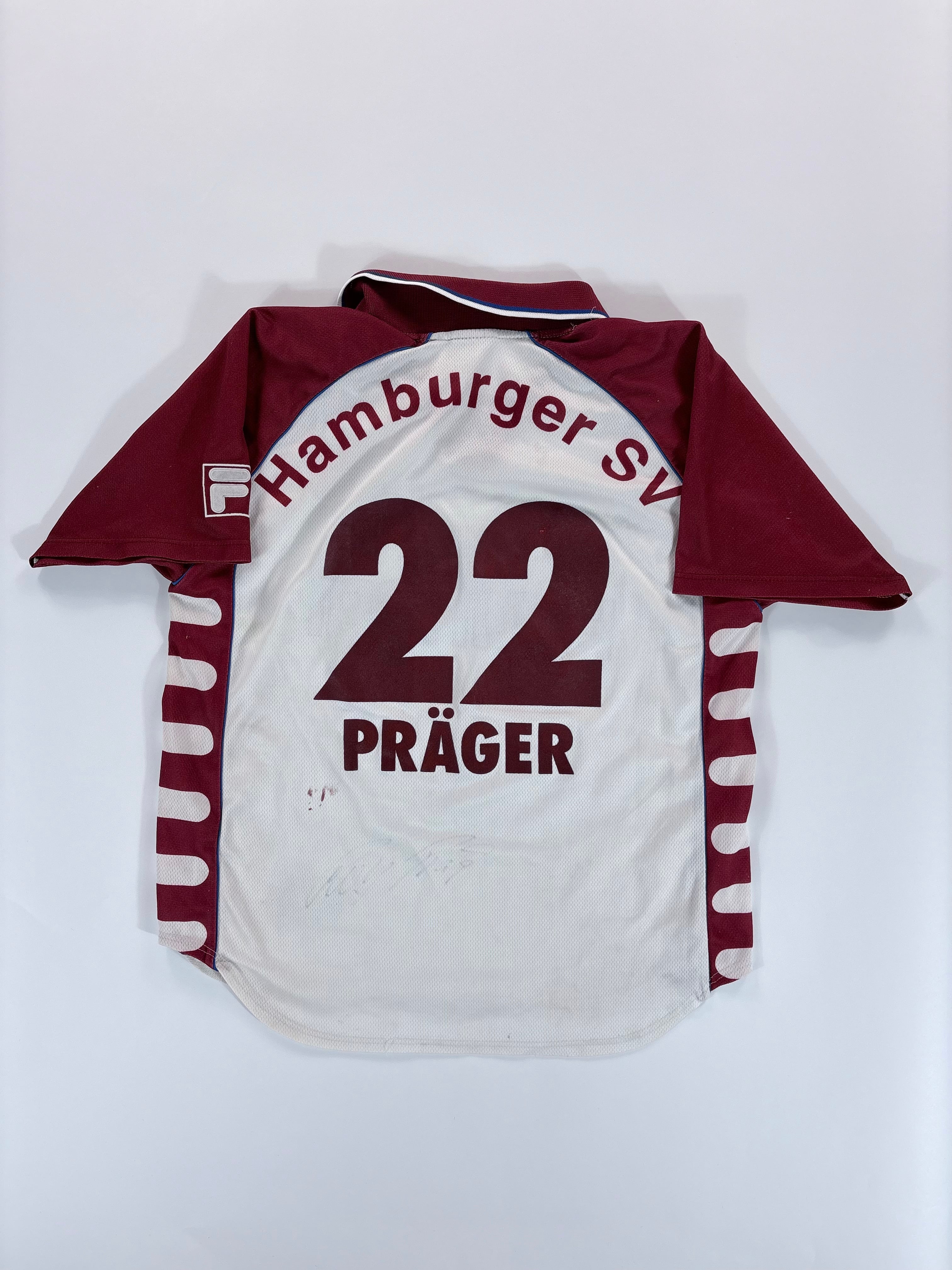 Hamburger SV Heimtrikot 1999/2000 - #22 Präger - S