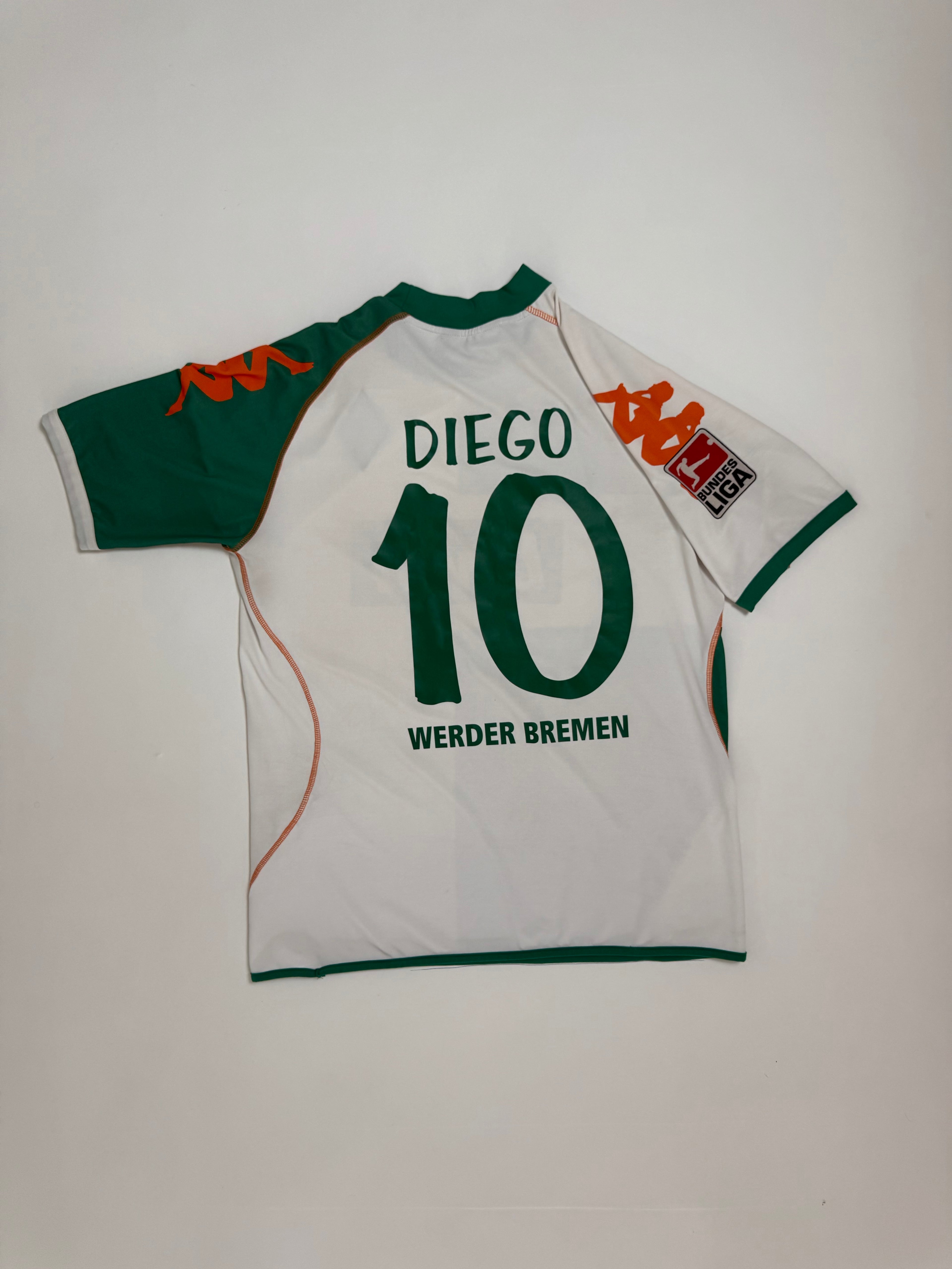 Werder Bremen Heim 06/07 - #10 Diego - XL