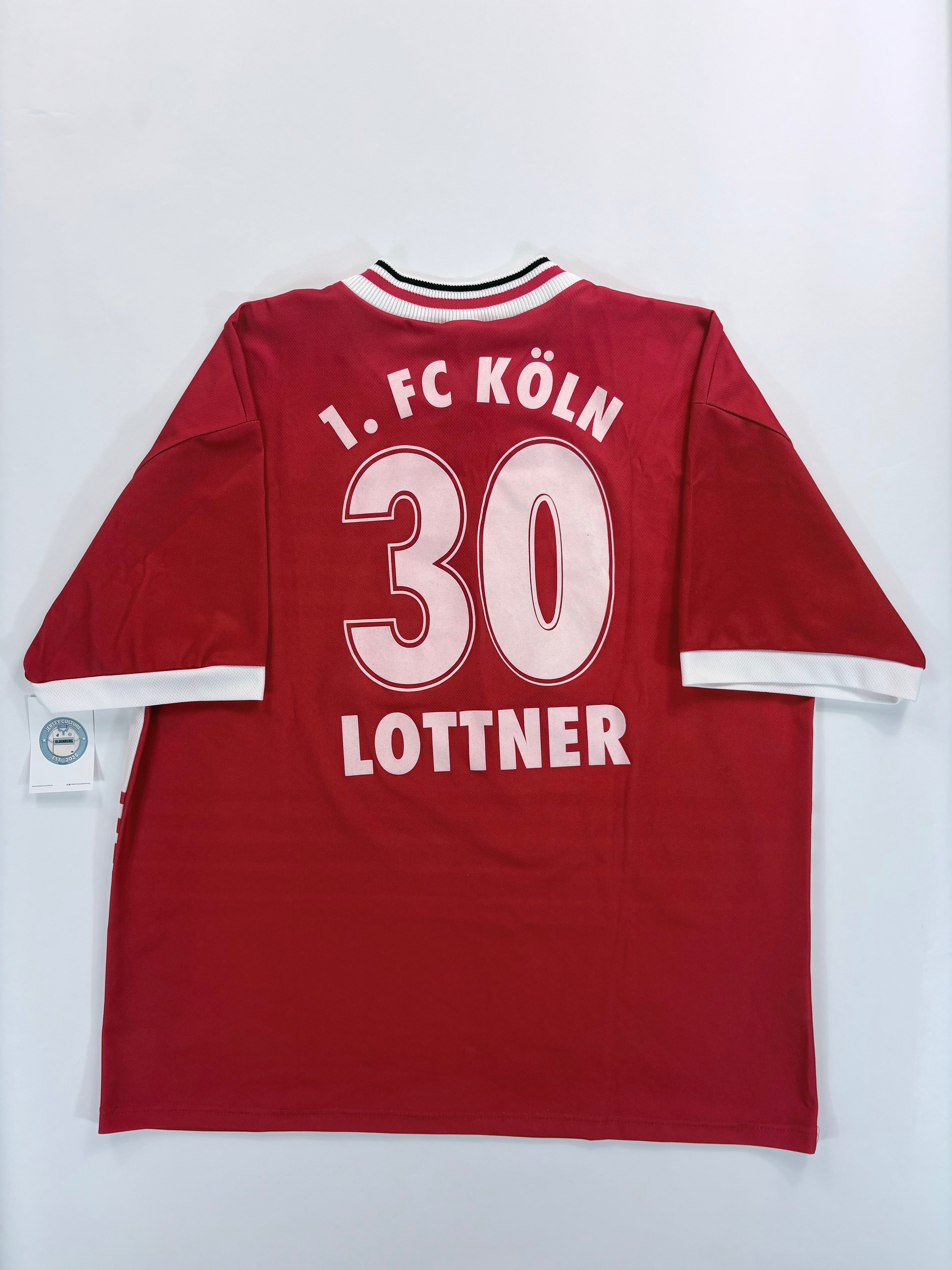 1. FC Köln Heimtrikot 1999/2000 - #30 Lottner - XXL