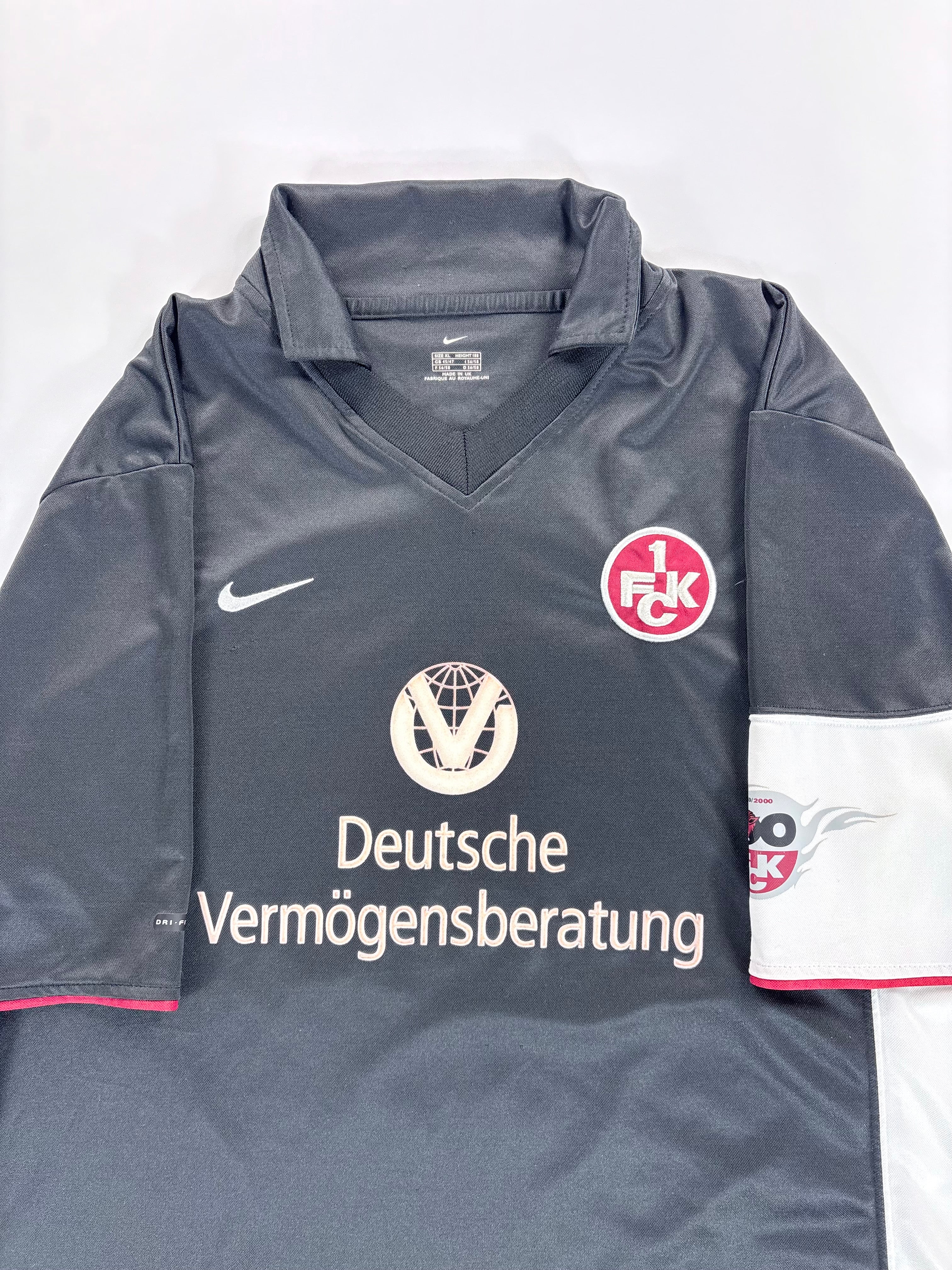 1. FC Kaiserslautern Auswärtstrikot 2000/2001 - #14 Djorkaeff - XL