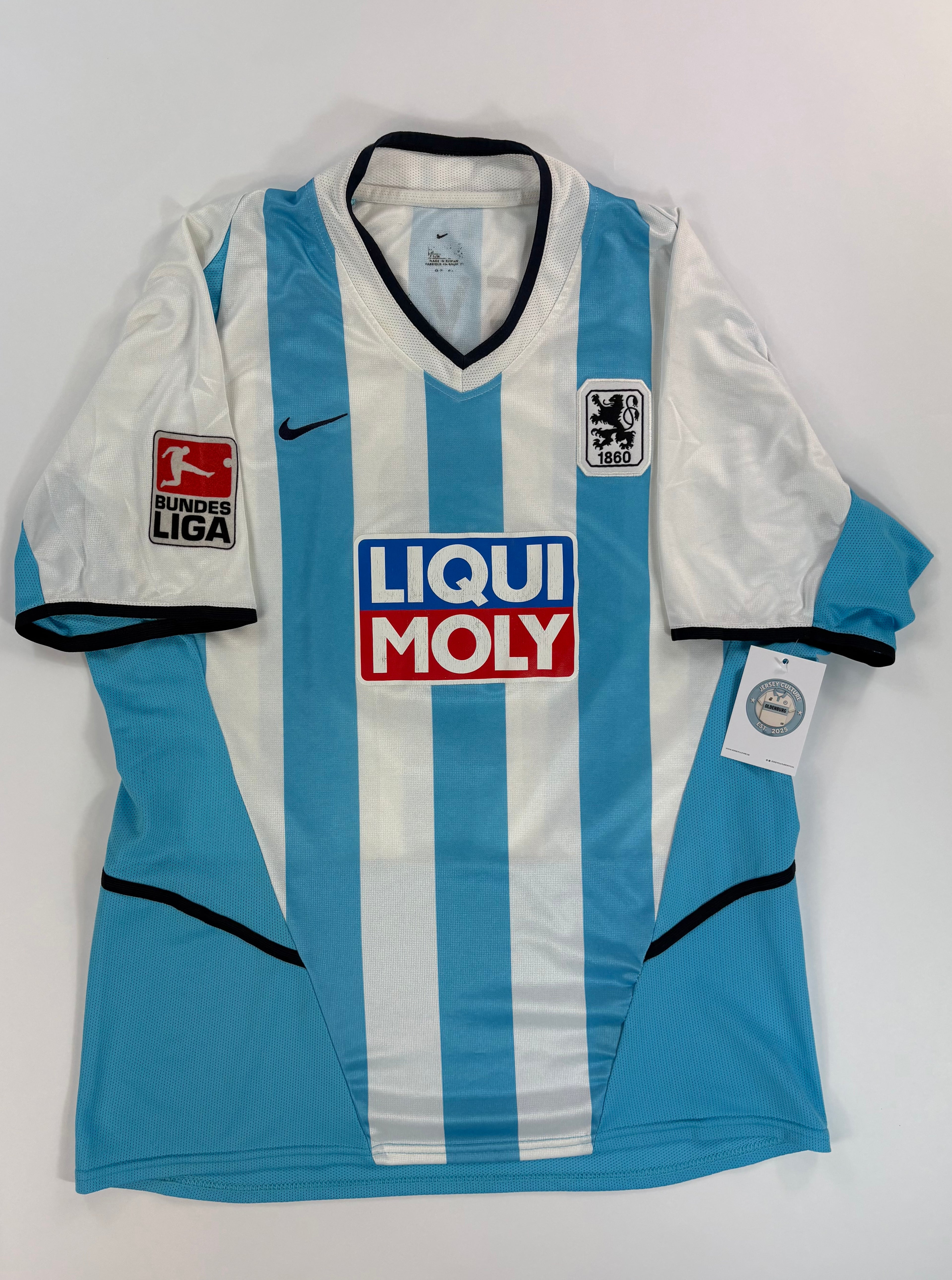 1860 München Heimtrikot 2002/2003 - #3 Meyer - L