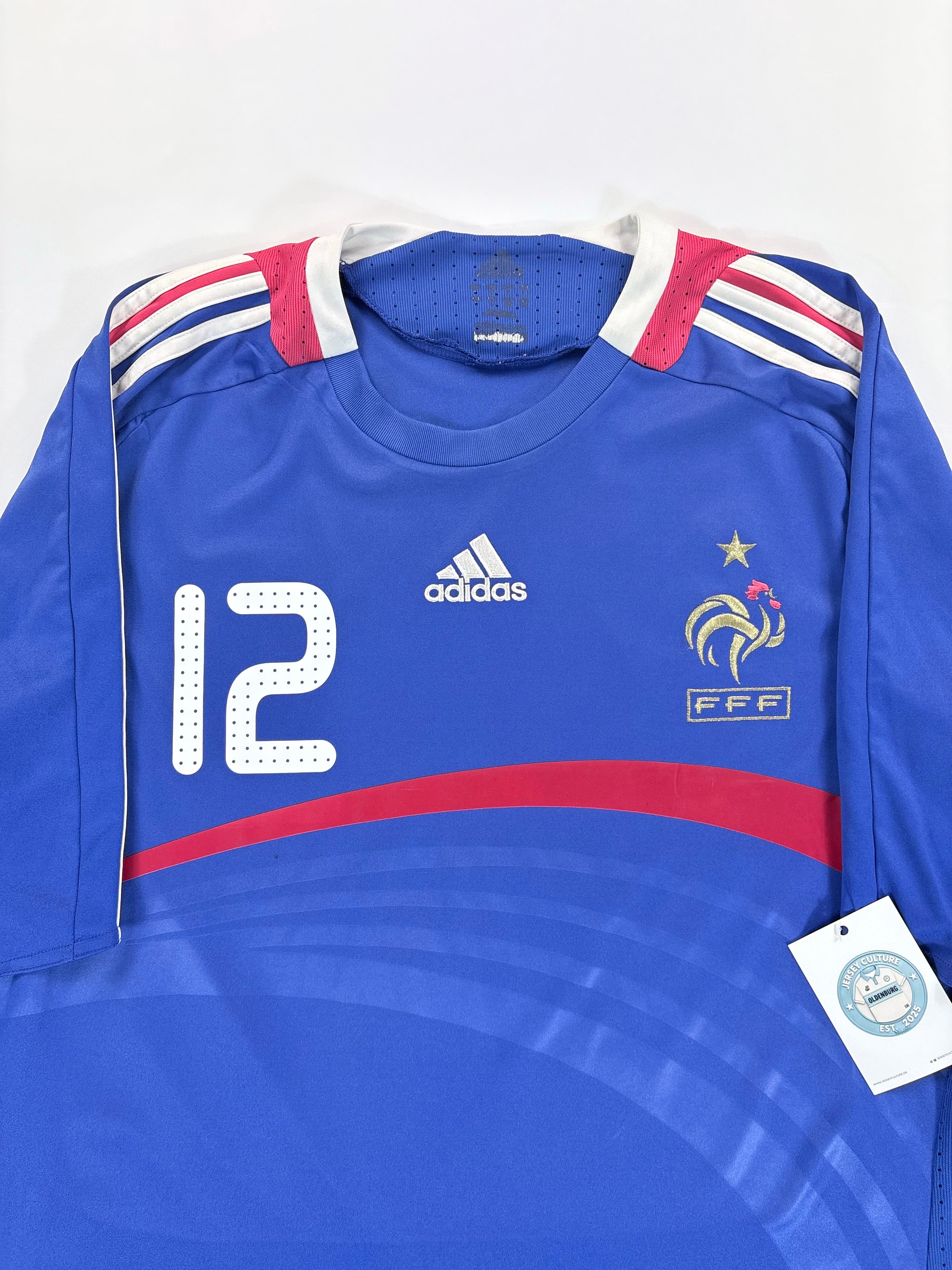 Frankreich Heimtrikot EM 2008 - #12 Henry - L
