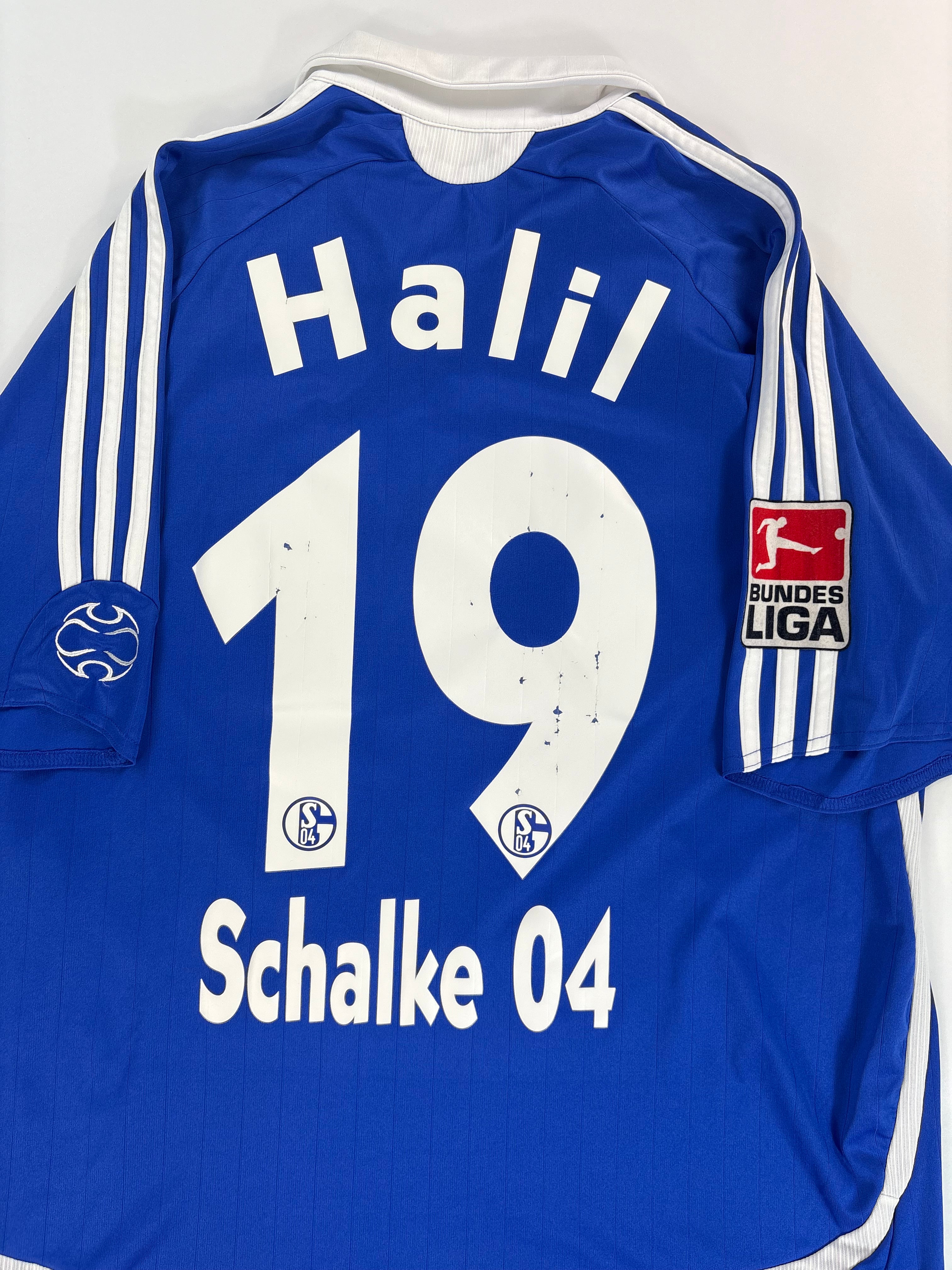 Schalke 04 Heimtrikot 2006/2007 - #19 Halil Altintop - L