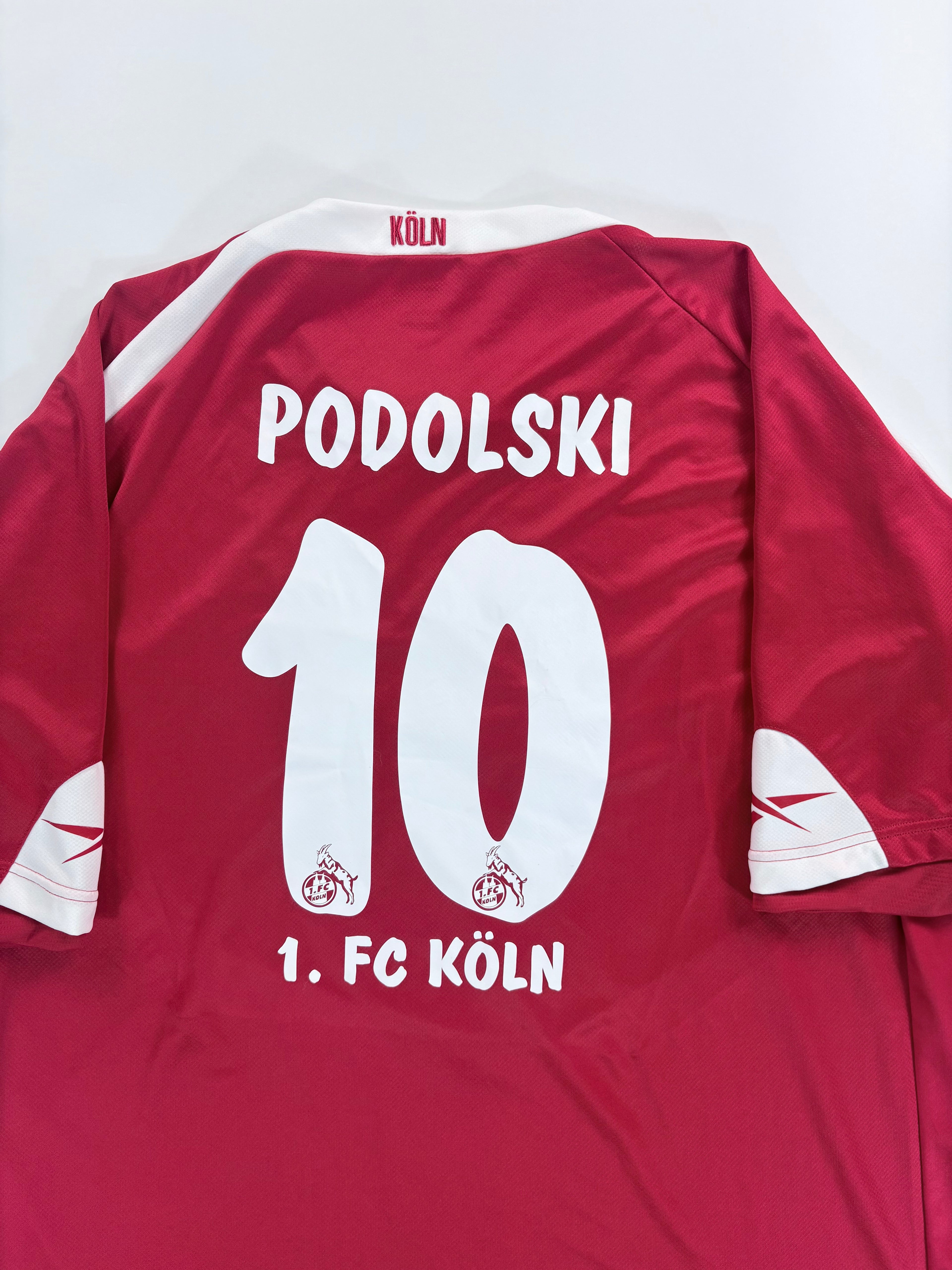 1. FC Köln Heimtrikot 2009/2010 - #10 Podolski - XXL