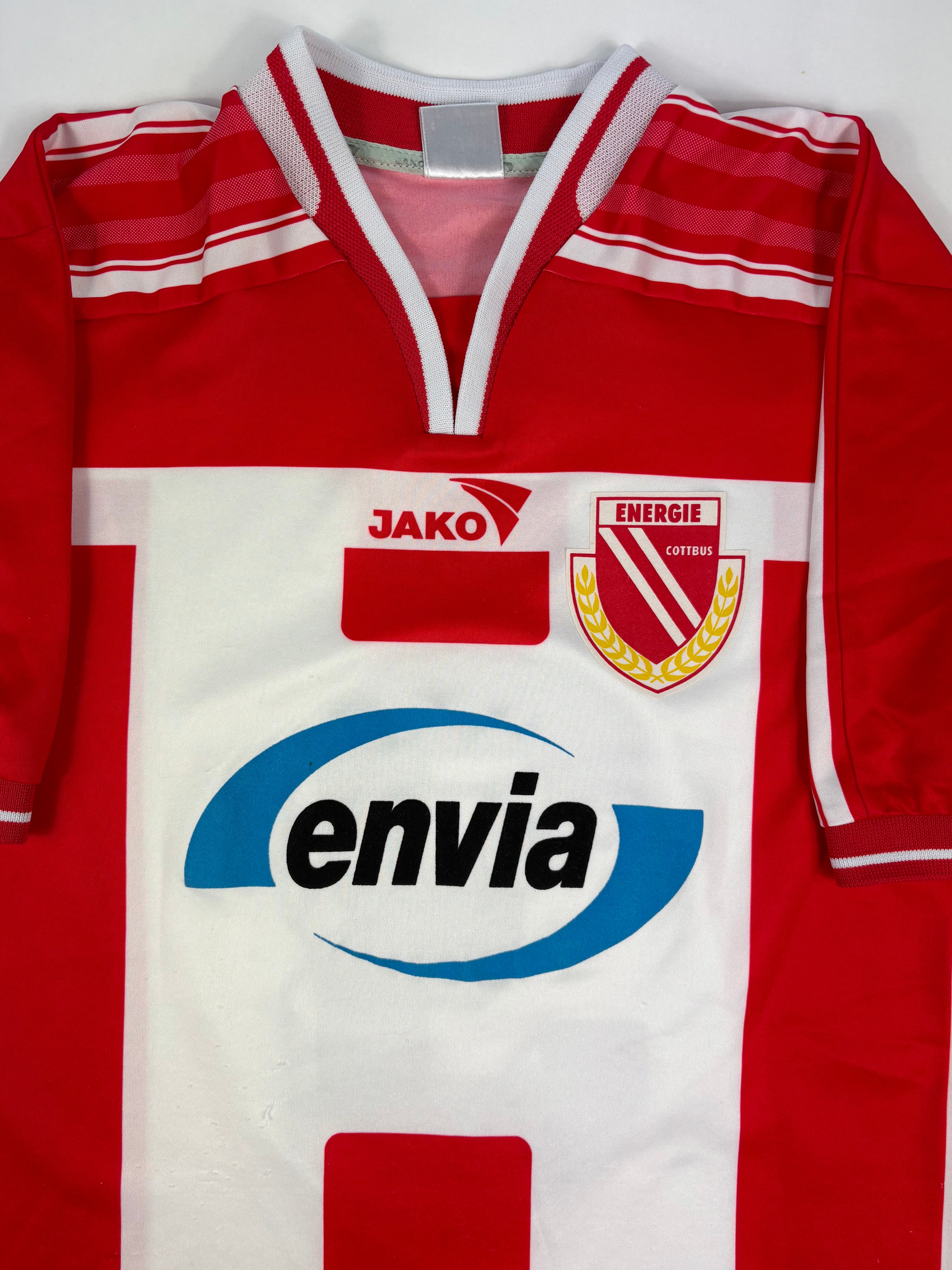 Energie Cottbus Heimtrikot 2001/2002 - #3 Beeck - L