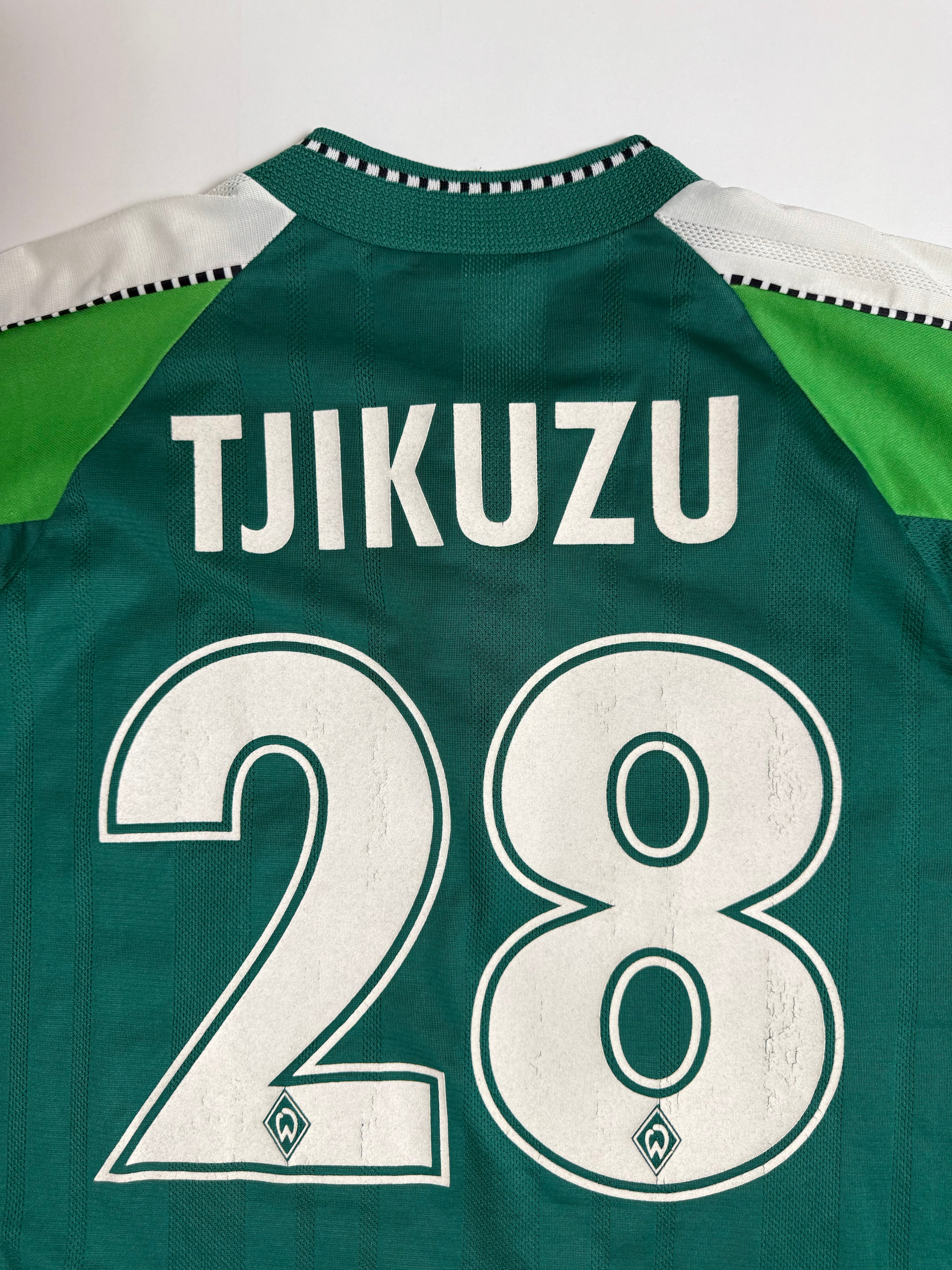 Werder Bremen Auswärtstrikot 98/99 - #Tjikuzu - XXL