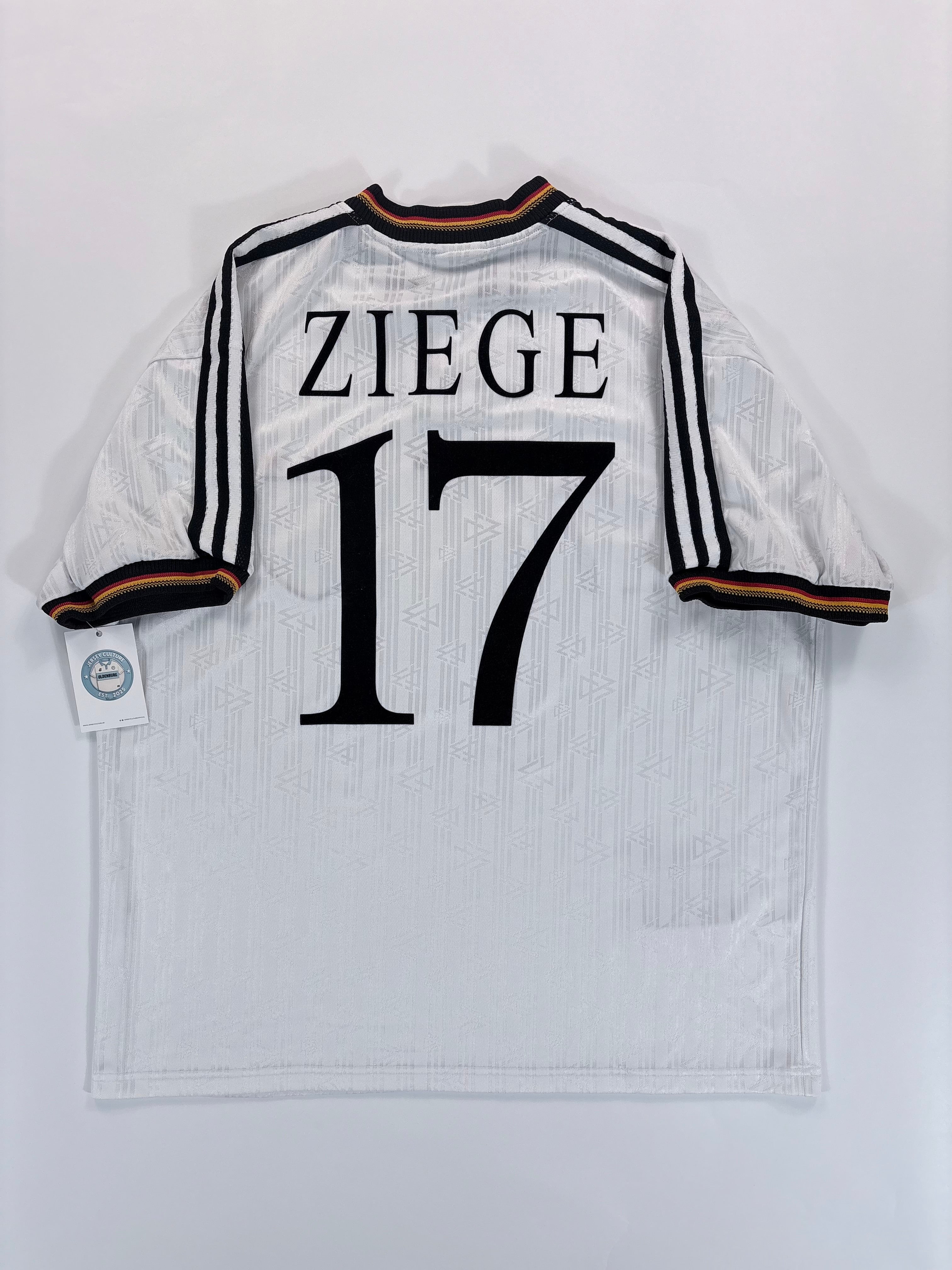 Deutschland Heimtrikot EM 1996 - #17 Ziege - XL