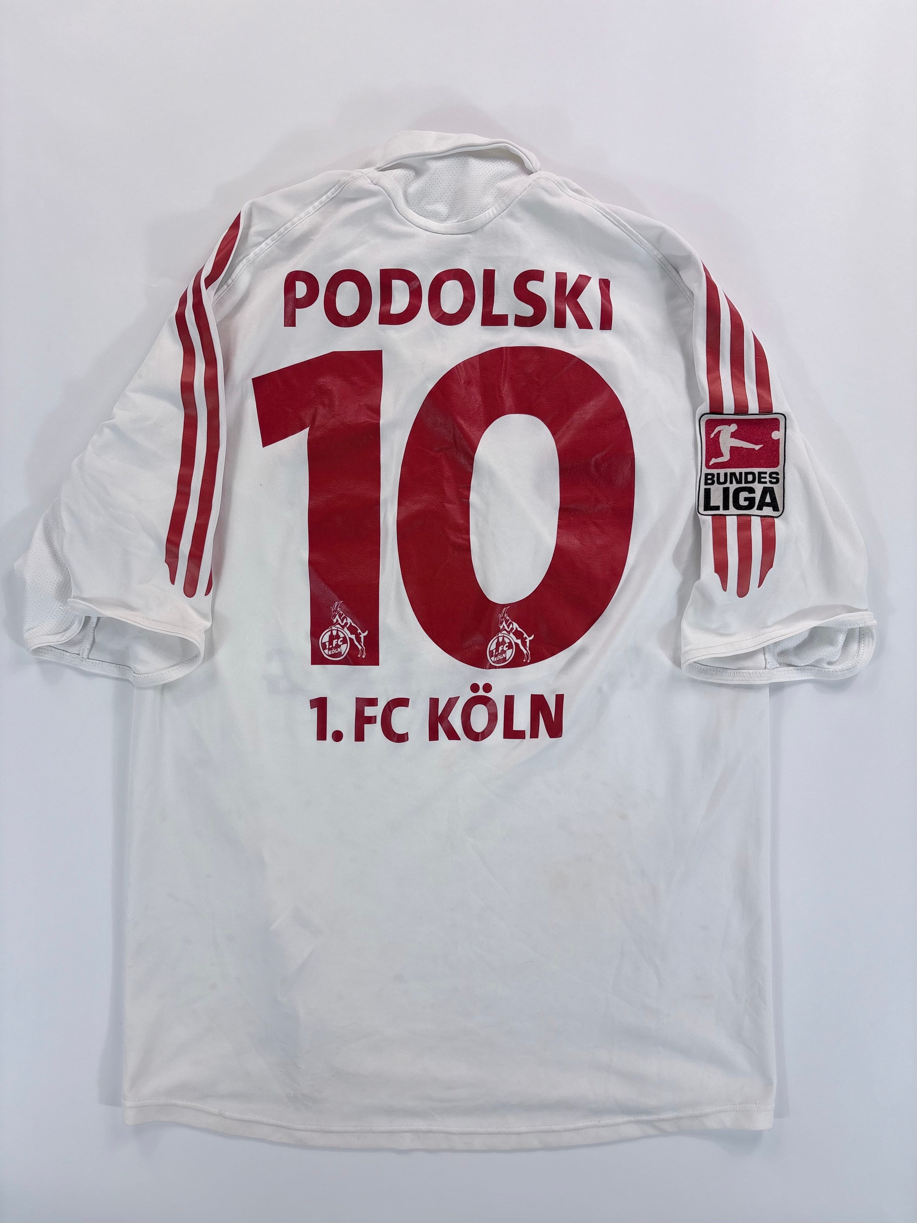 1. FC Köln Heimtrikot 2005/2006 - #10 Podolski - M