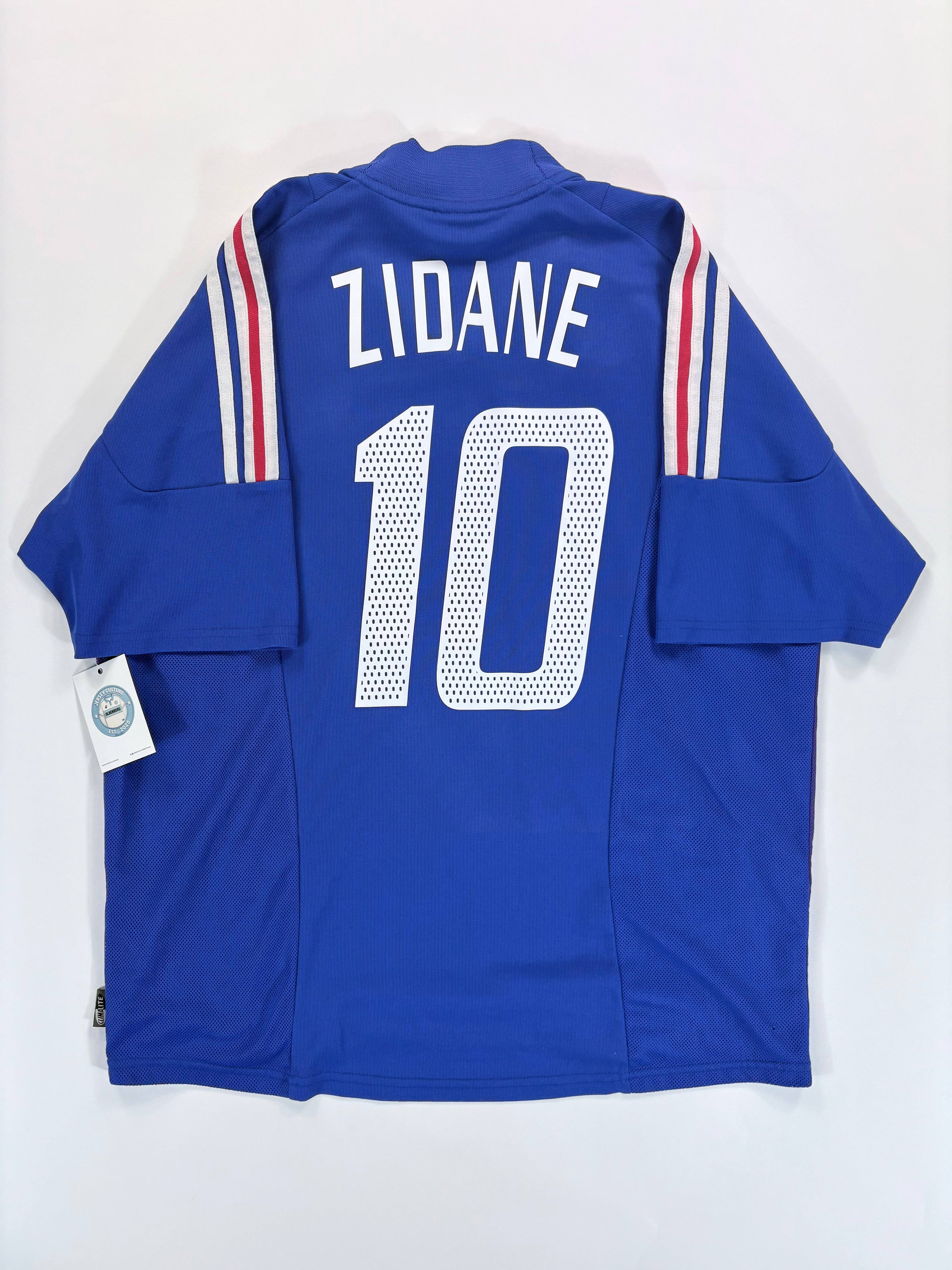 Frankreich Heimtrikot WM 2002 - #10 Zidane - XL