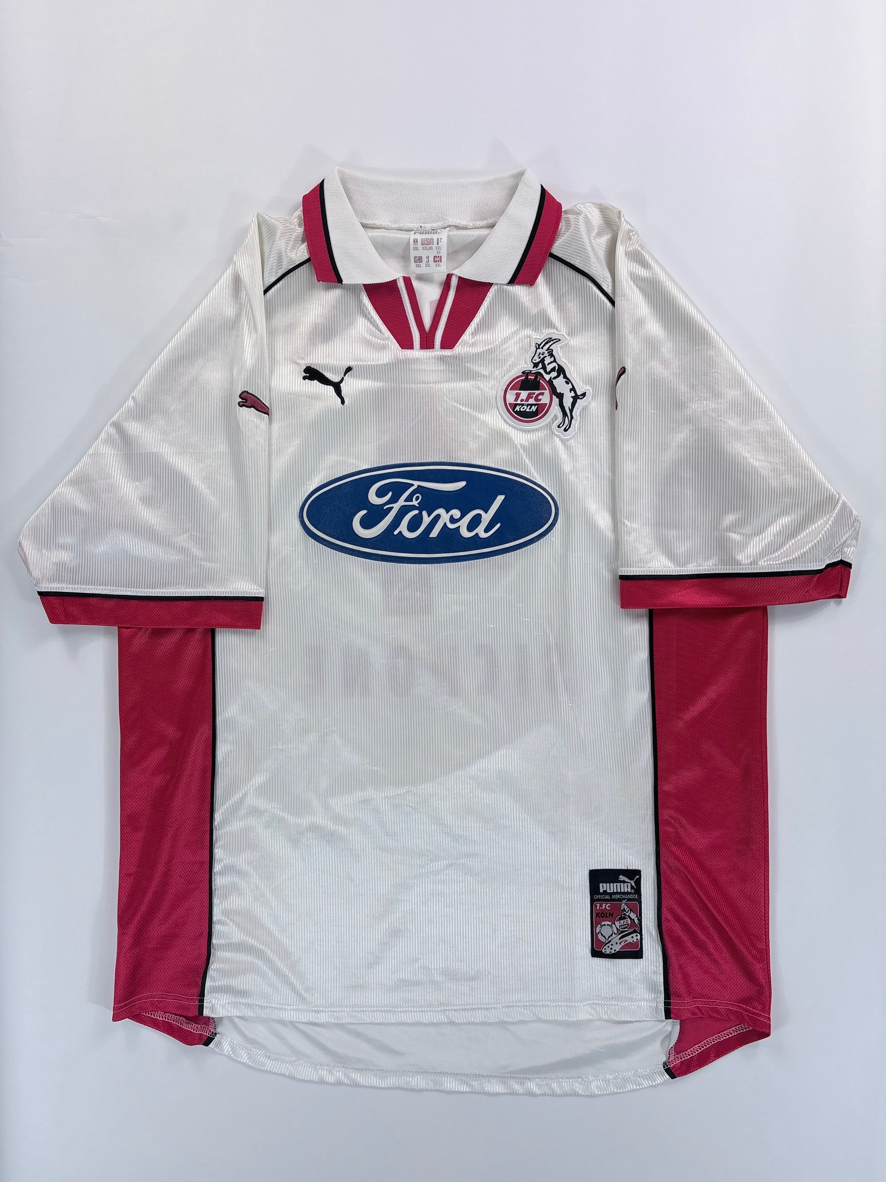 1. FC Köln Heimtrikot 1998/1999 - #4 Sichone - XXL