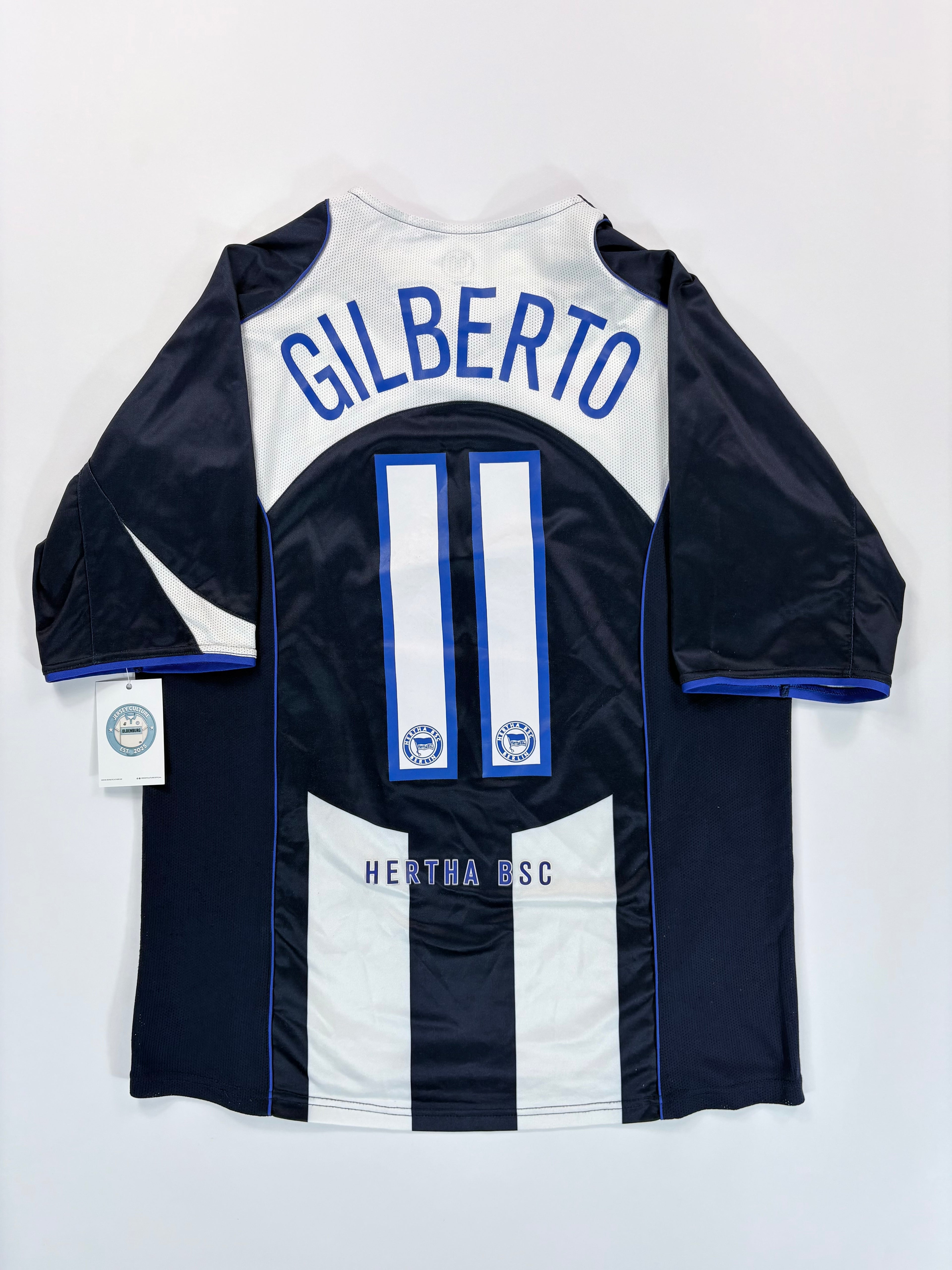 Hertha BSC Auswärtstrikot 2005/2006 - #11 Gilberto - L