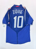 Frankreich Heimtrikot EM 2004 - #10 Zidane - XL