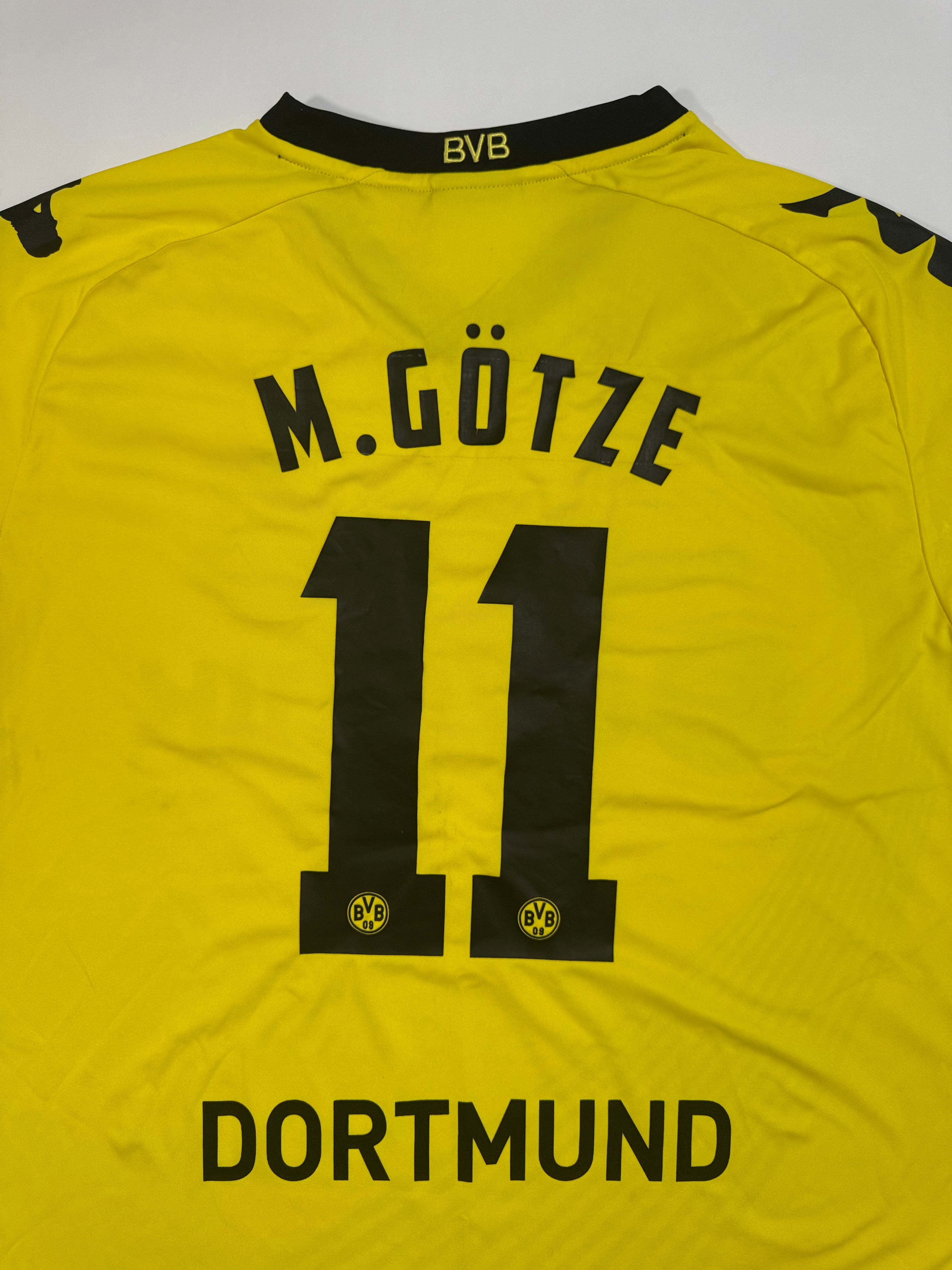 Borussia Dortmund CL-Trikot 11/12 - #10 Götze - XL