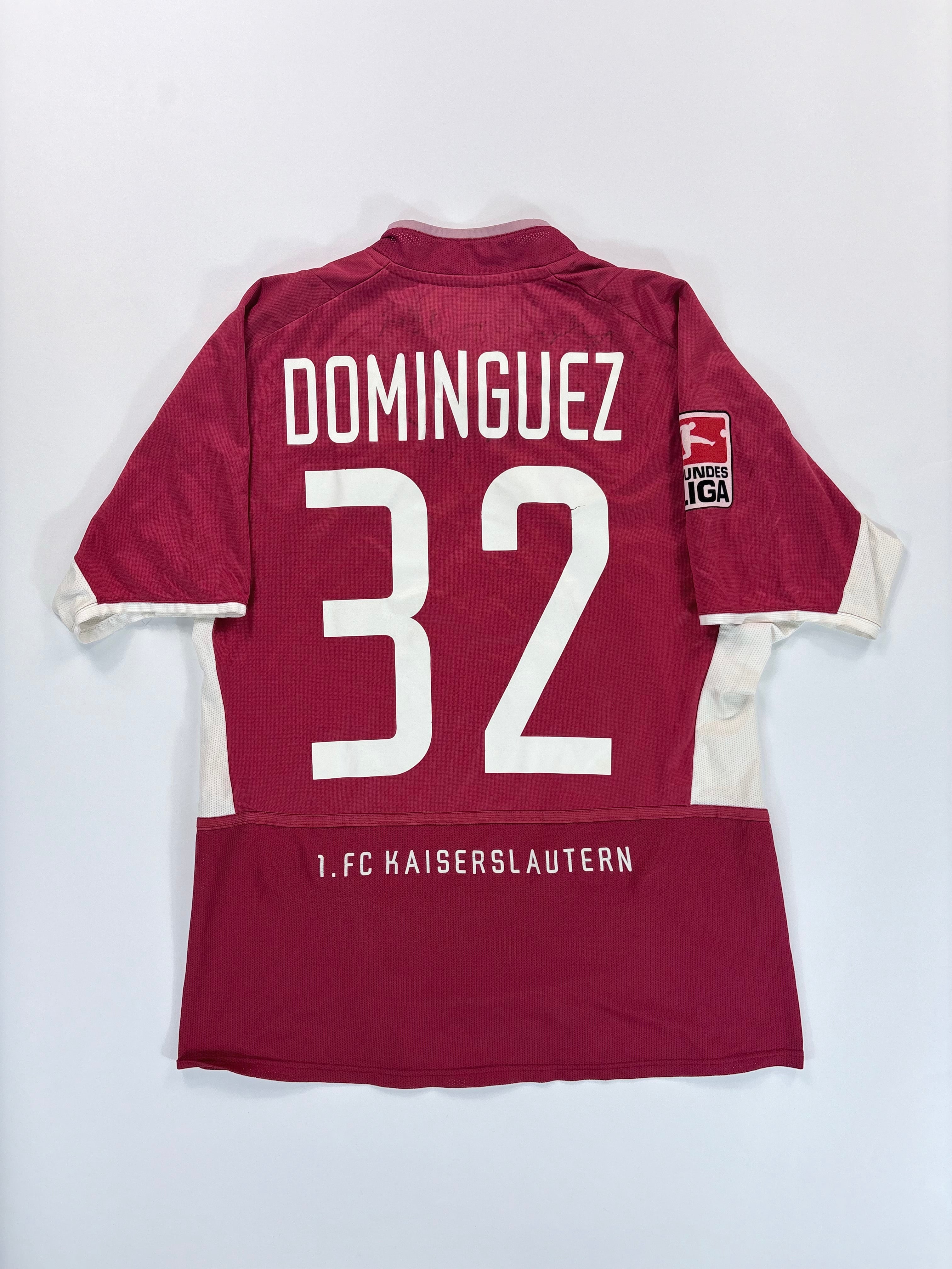 1. FC Kaiserslautern Heimtrikot 2002/2003 - #32 Dominguez - M