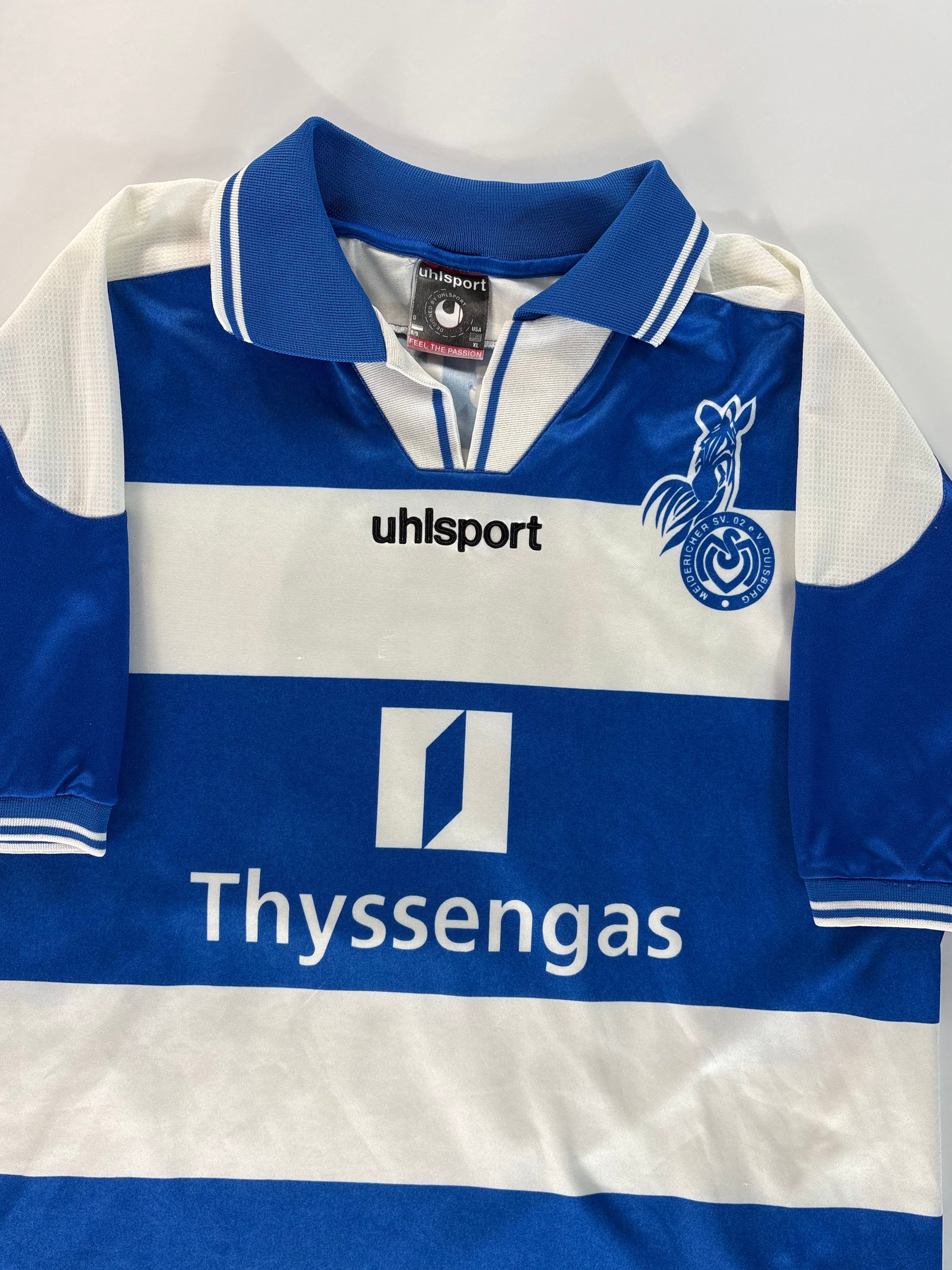 MSV Duisburg Heimtrikot 1999/2000 - #6 Tøfting- XL