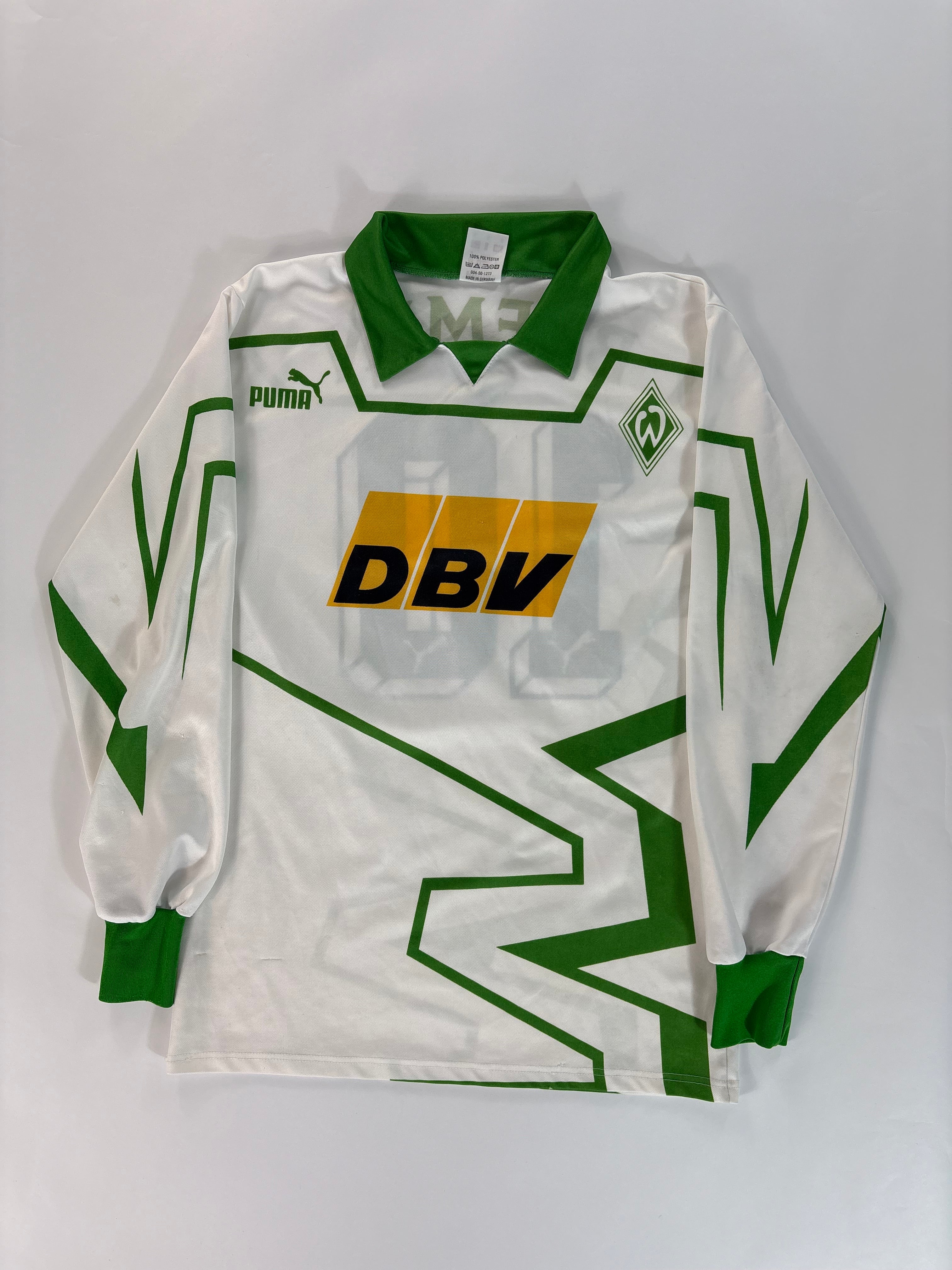 Werder Bremen Heimtrikot 1993/1994 - #10 Herzog - S
