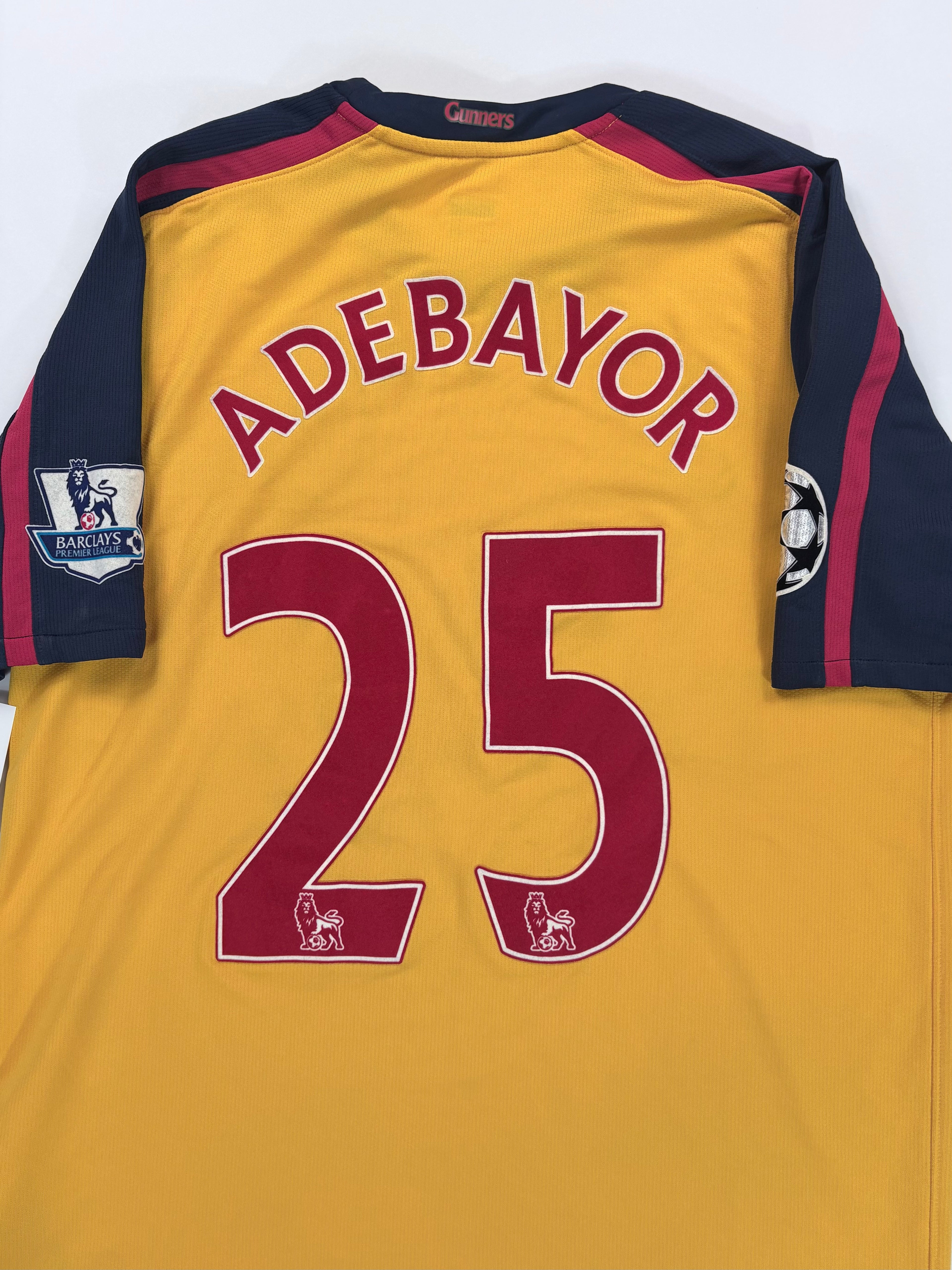 Arsenal Auswärtstrikot 2008/2009 - #25 Adebayor - L