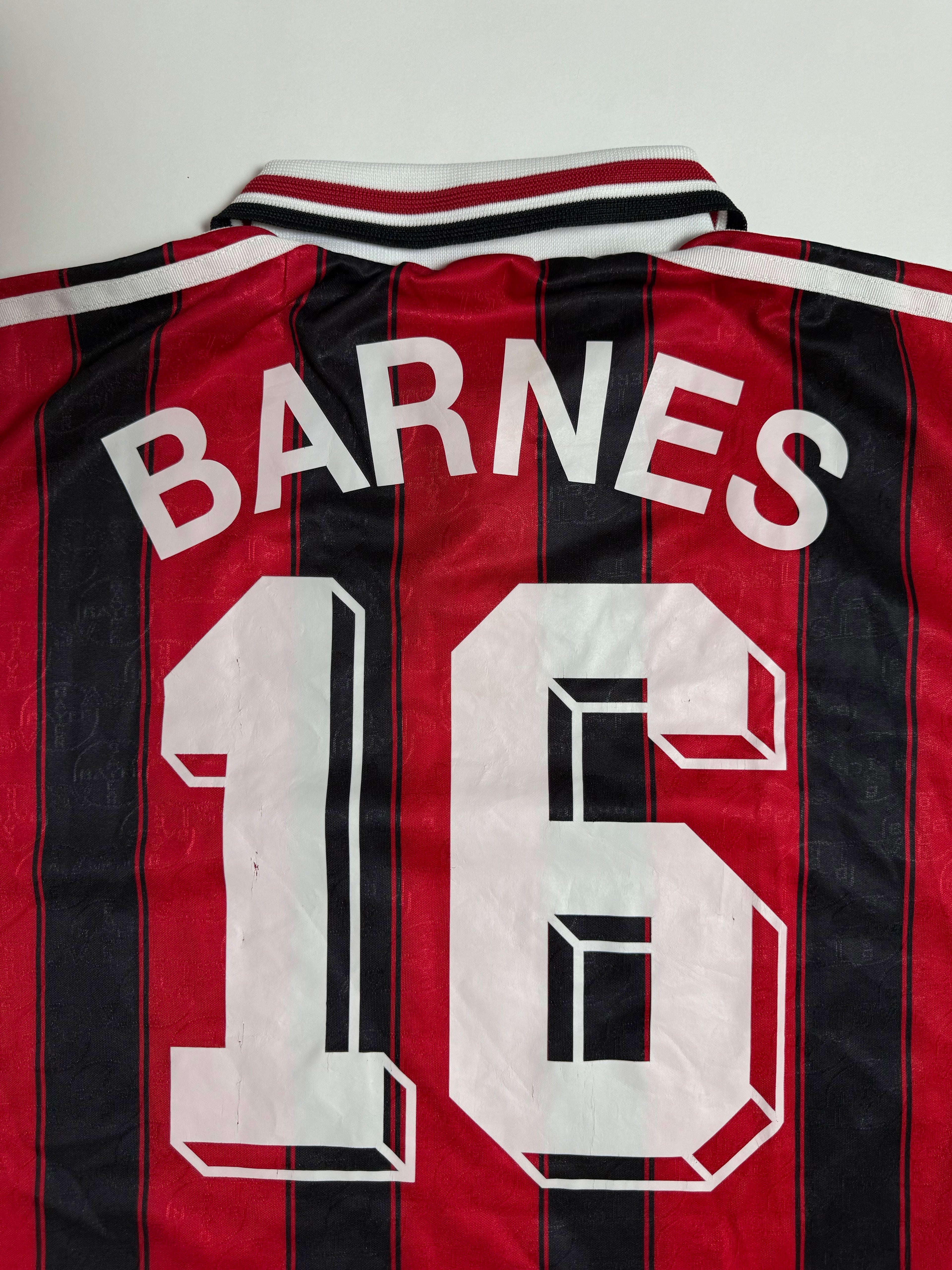 Bayer 04 Leverkusen Heimtrikot 95/96 - #16 Barnes - L