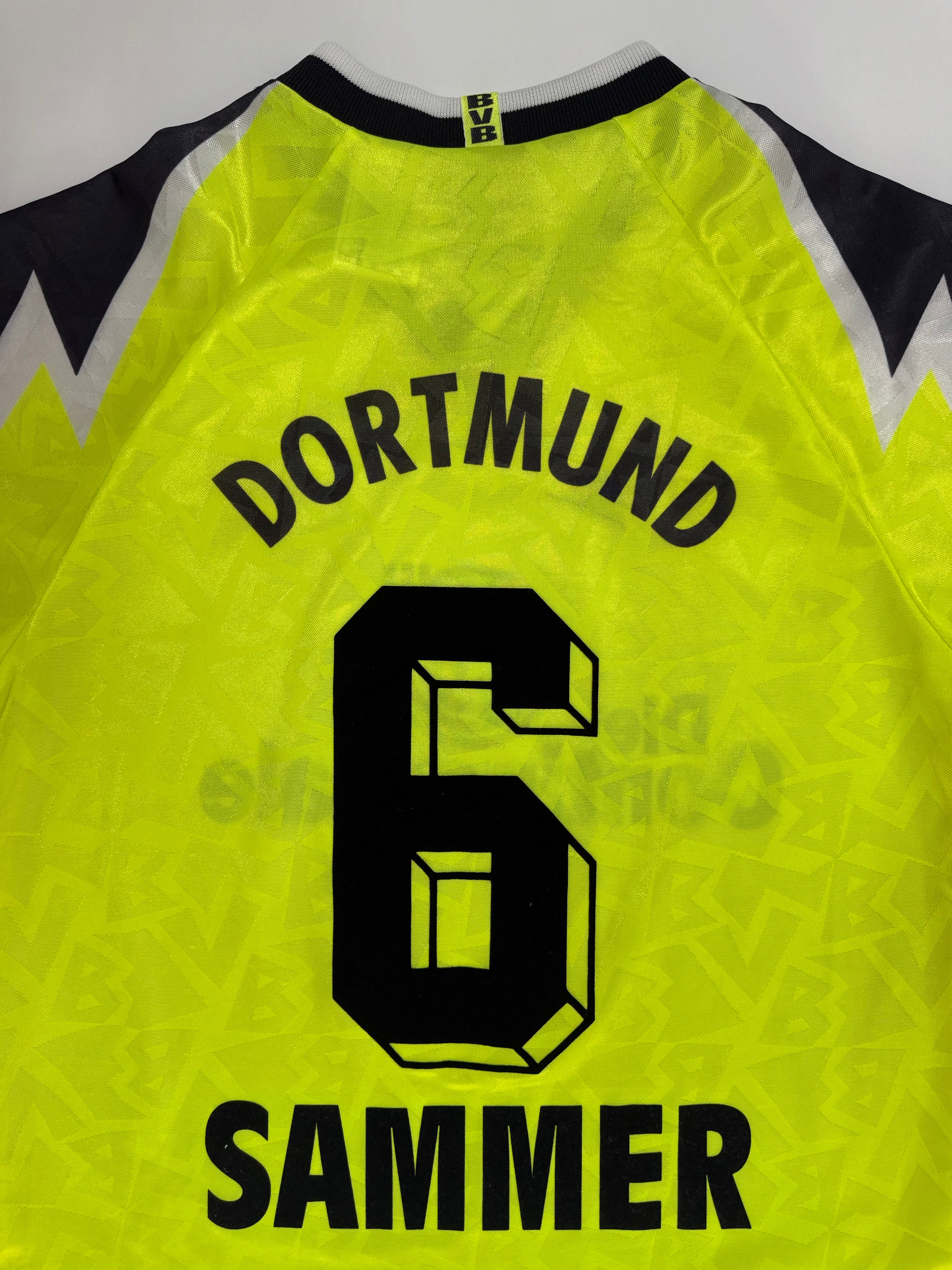 Borussia Dortmund Heim 95/96 - #6 Sammer - S