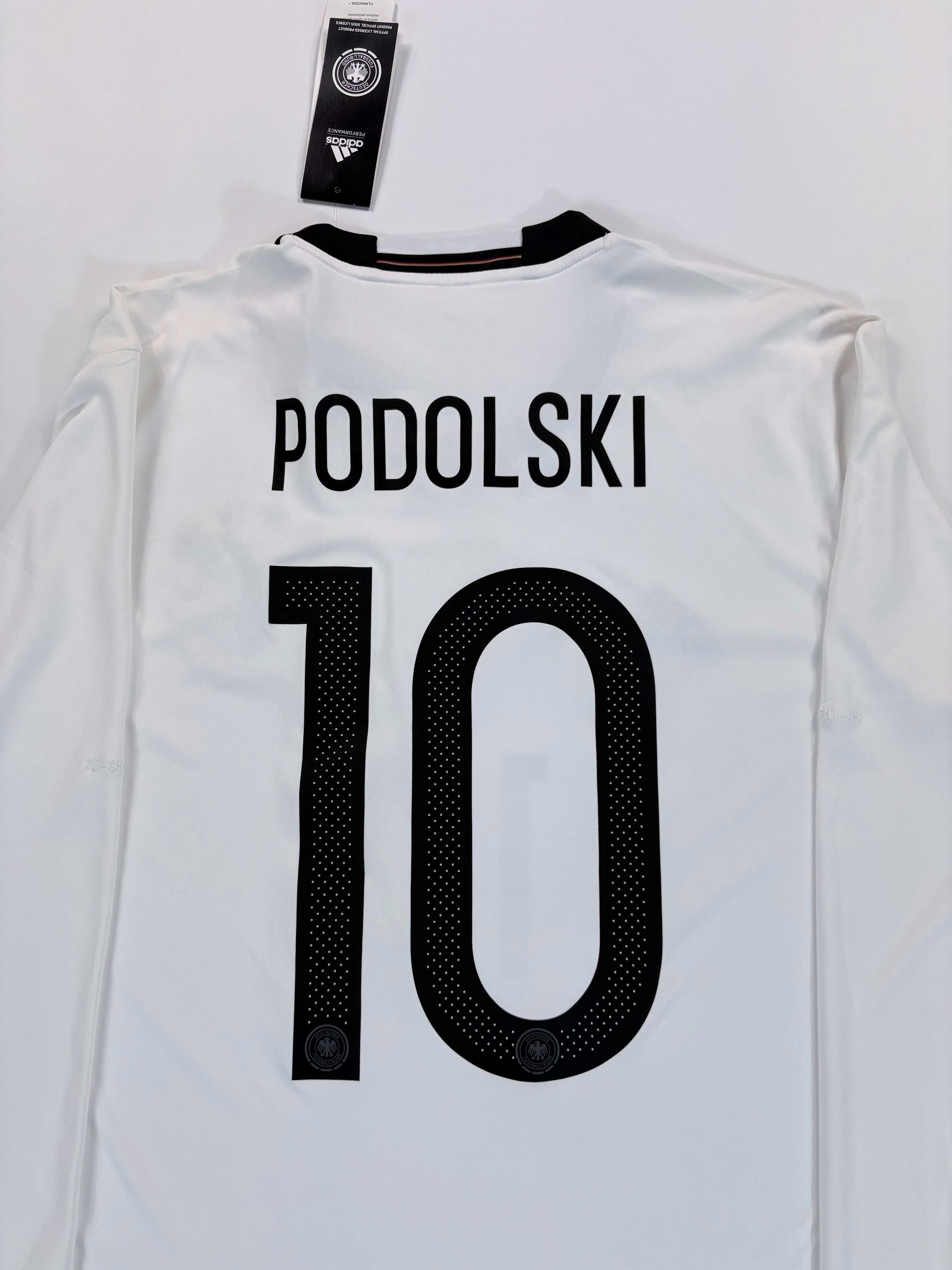 Deutschland Heimtrikot EM 2016 - #10 Podolski - XL