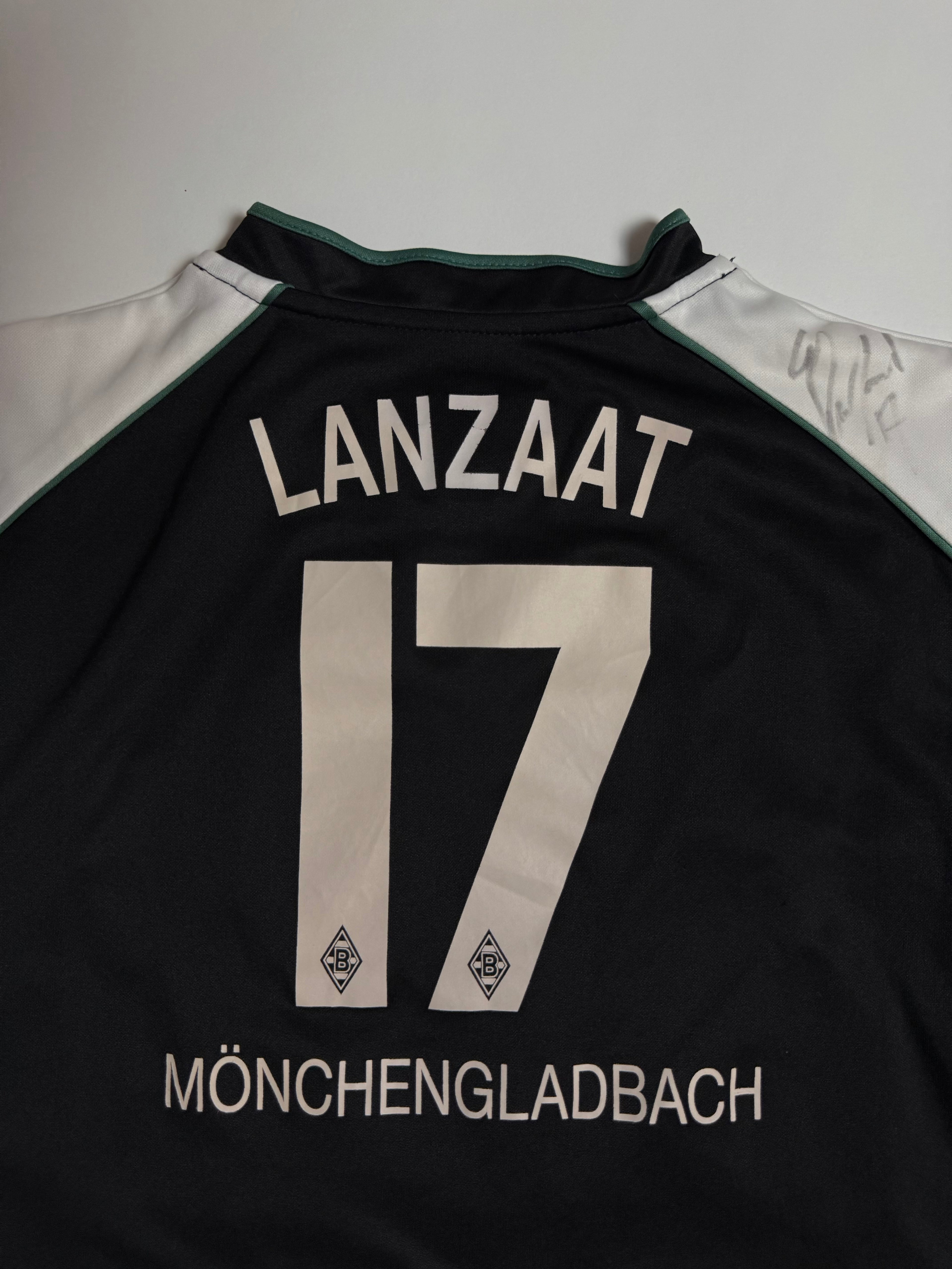 Borussia Mönchengladbach Auswärtstrikot 02/03 - #17 Lanzaat- M