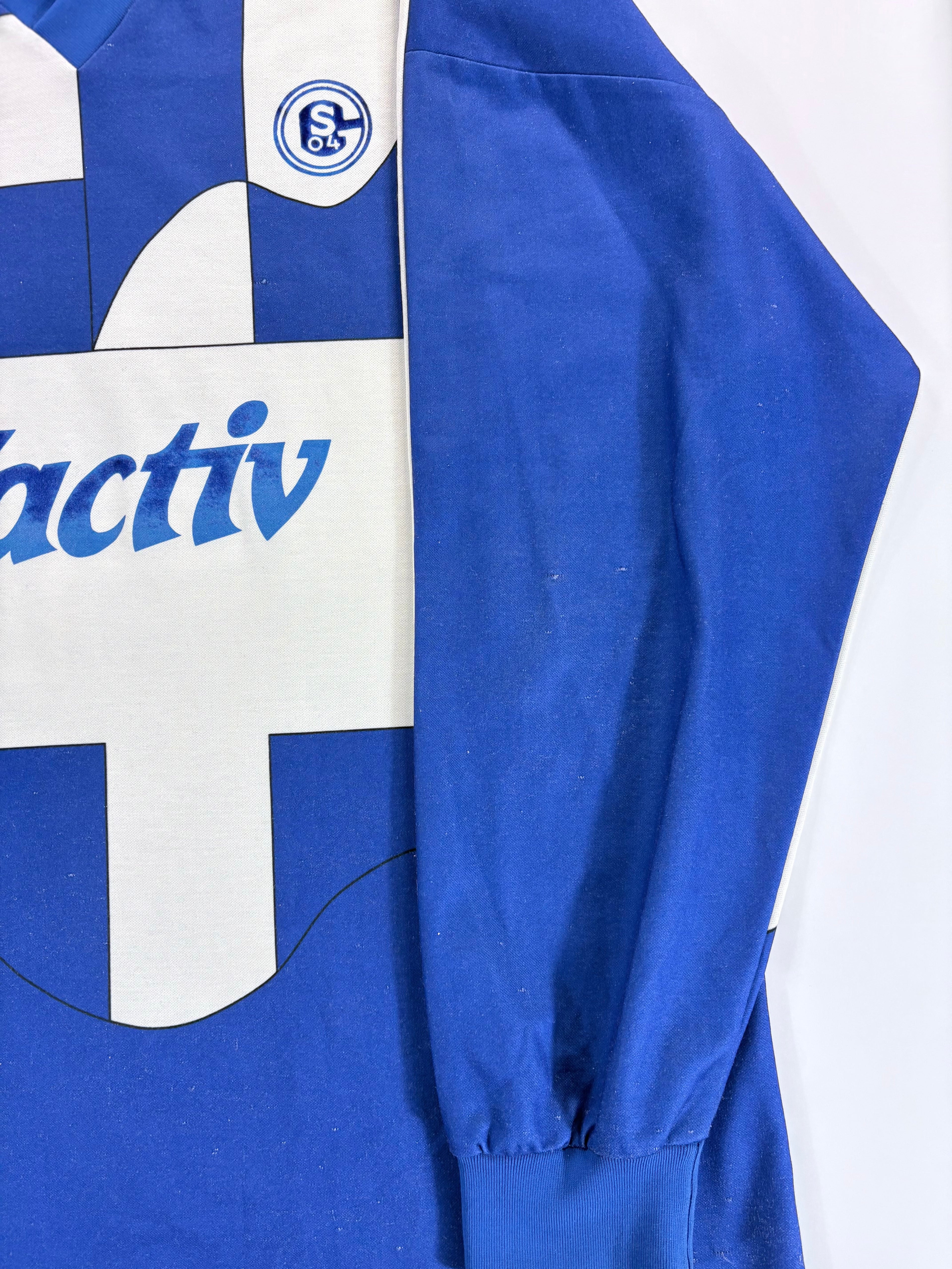 Schalke 04 Heimtrikot 1991/1992 - #4 - XL