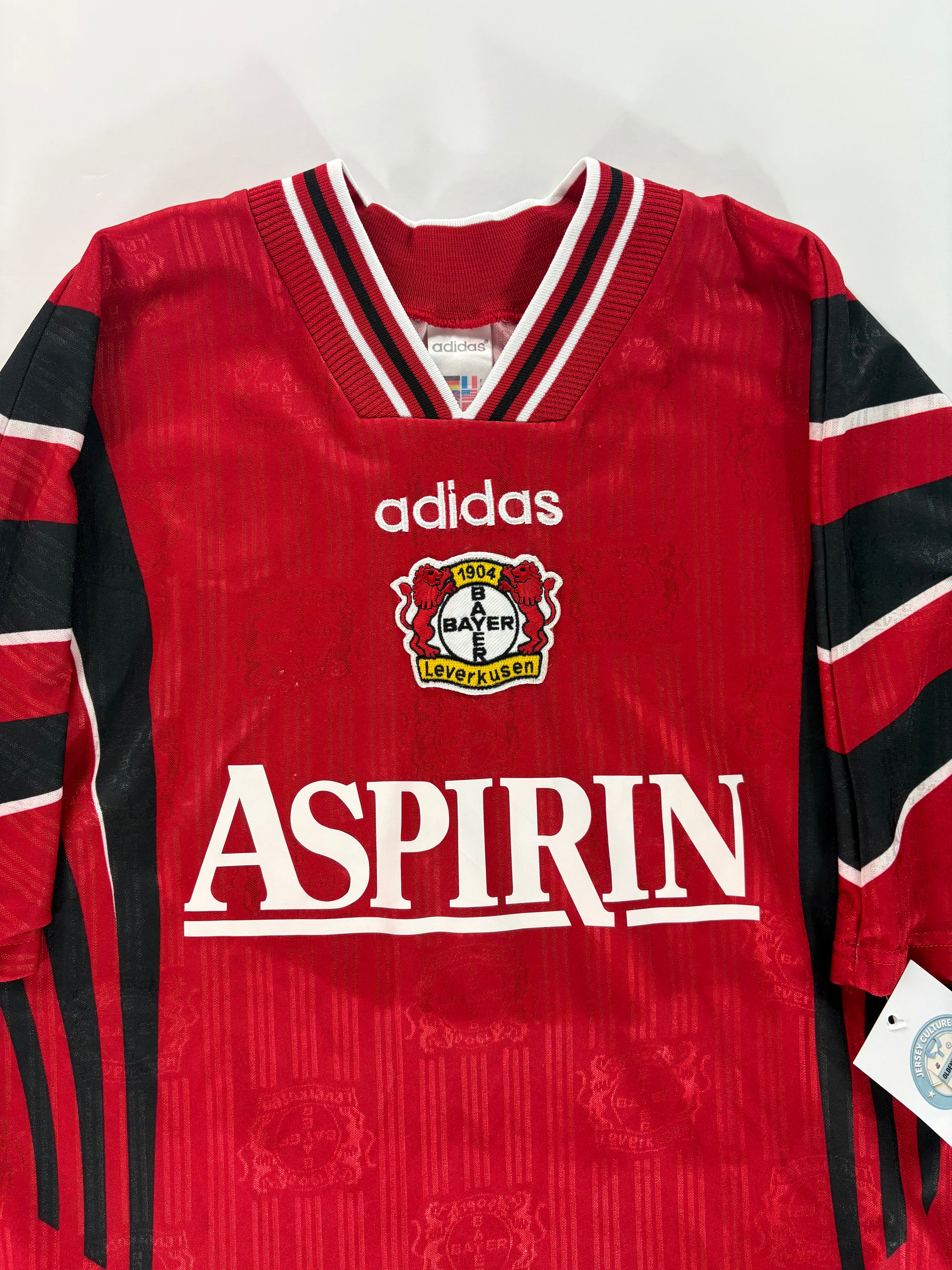 Bayer 04 Leverkusen Heimtrikot 1997/1998 - #7 Kovac - XL - Matchworn