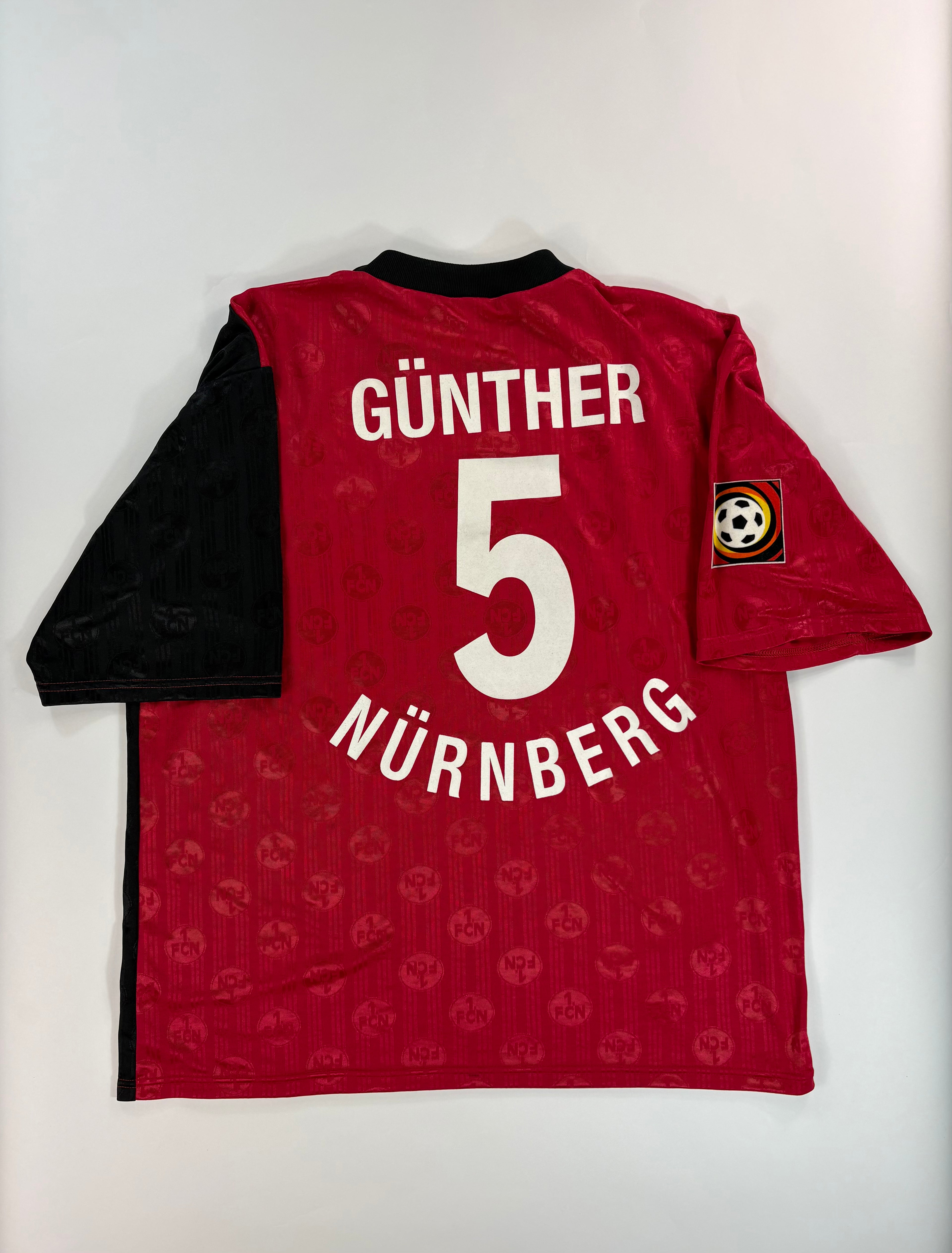 1. FC Nürnberg Heimtrikot 1998/1999 - #5 Günther - XXL