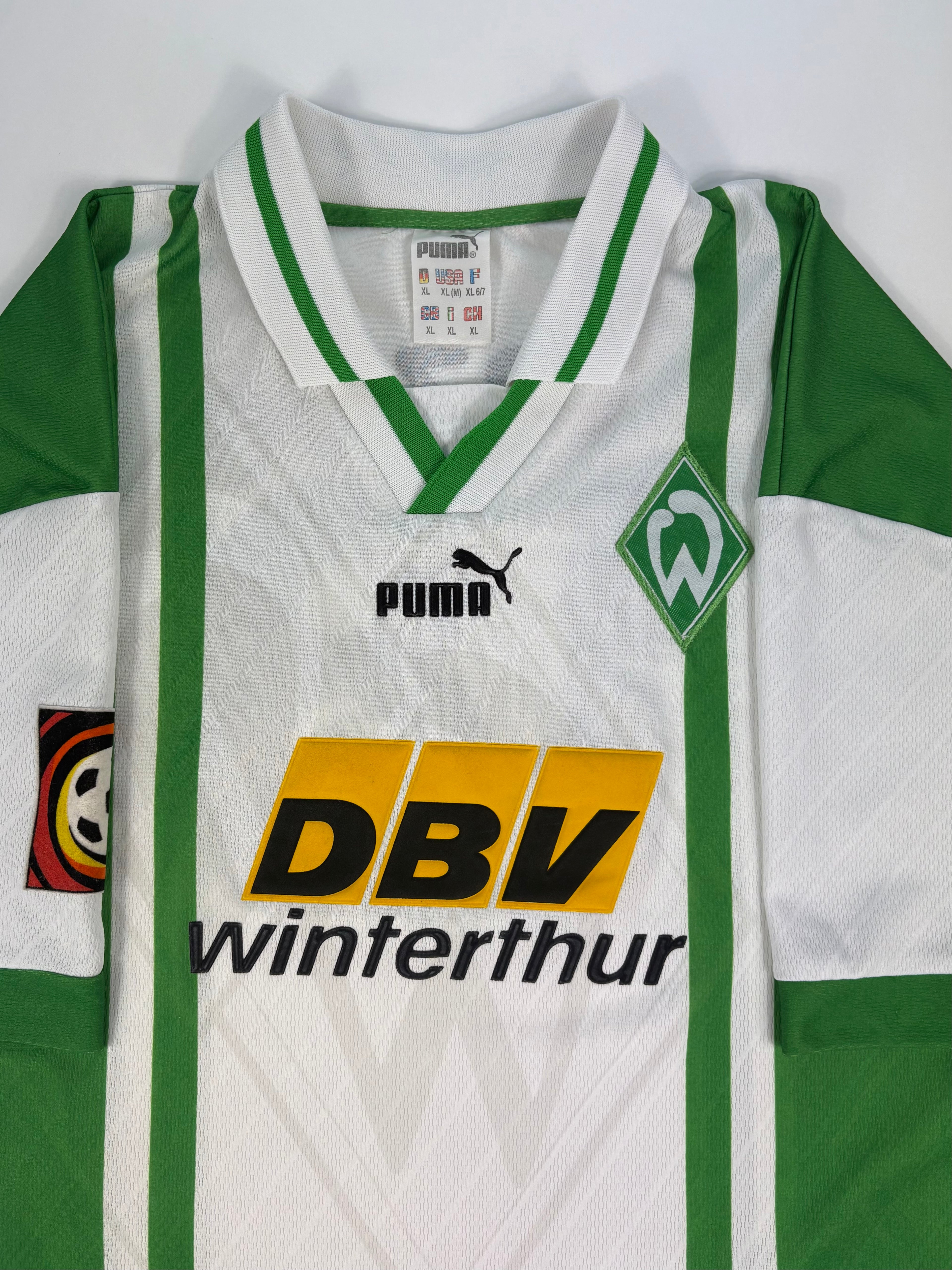 Werder Bremen Heimtrikot 1996/1997 - #18 Herzog - XL