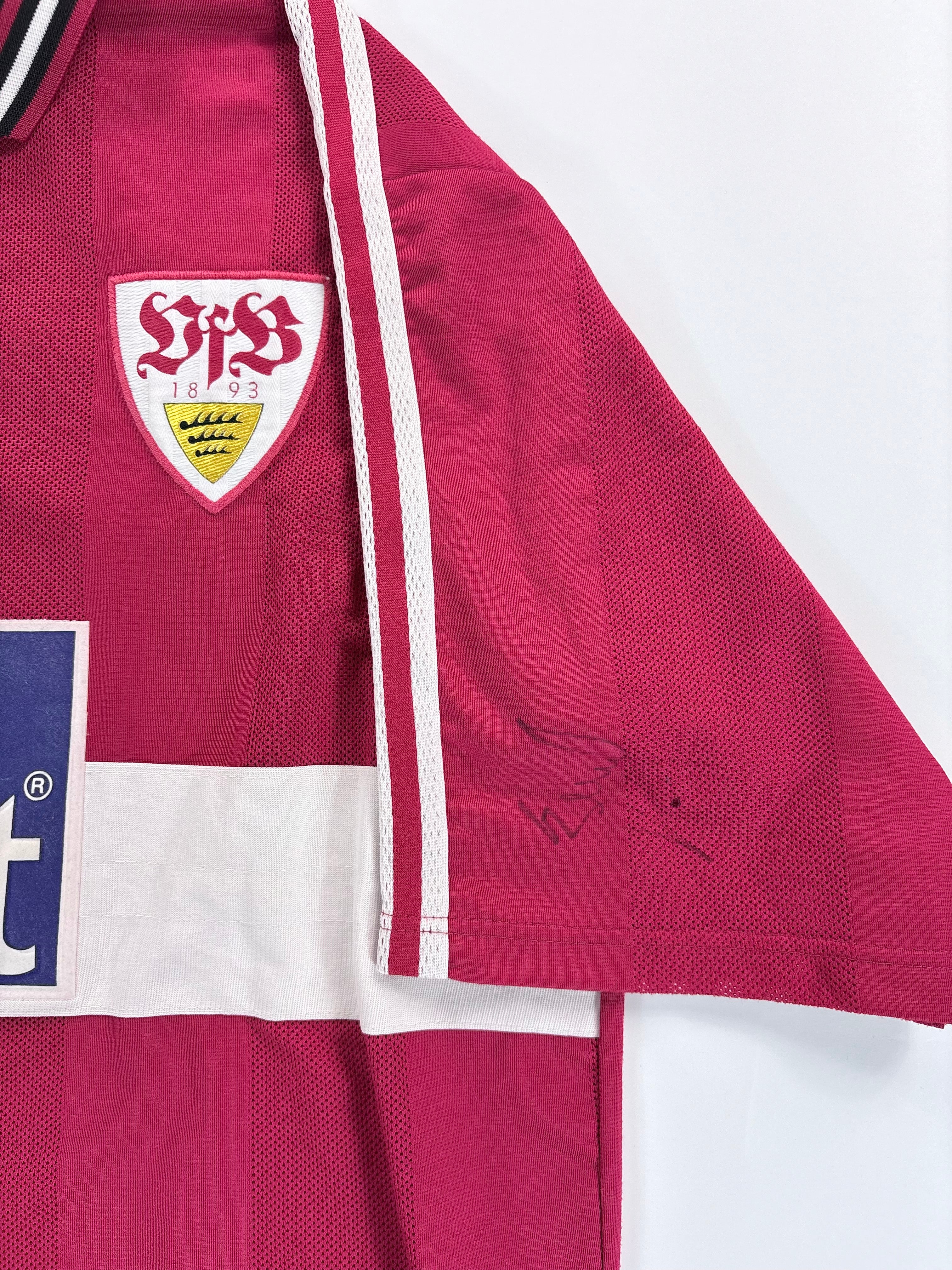 VfB Stuttgart Auswärtstrikot 1996/1997 - #11 Bobic - XXL