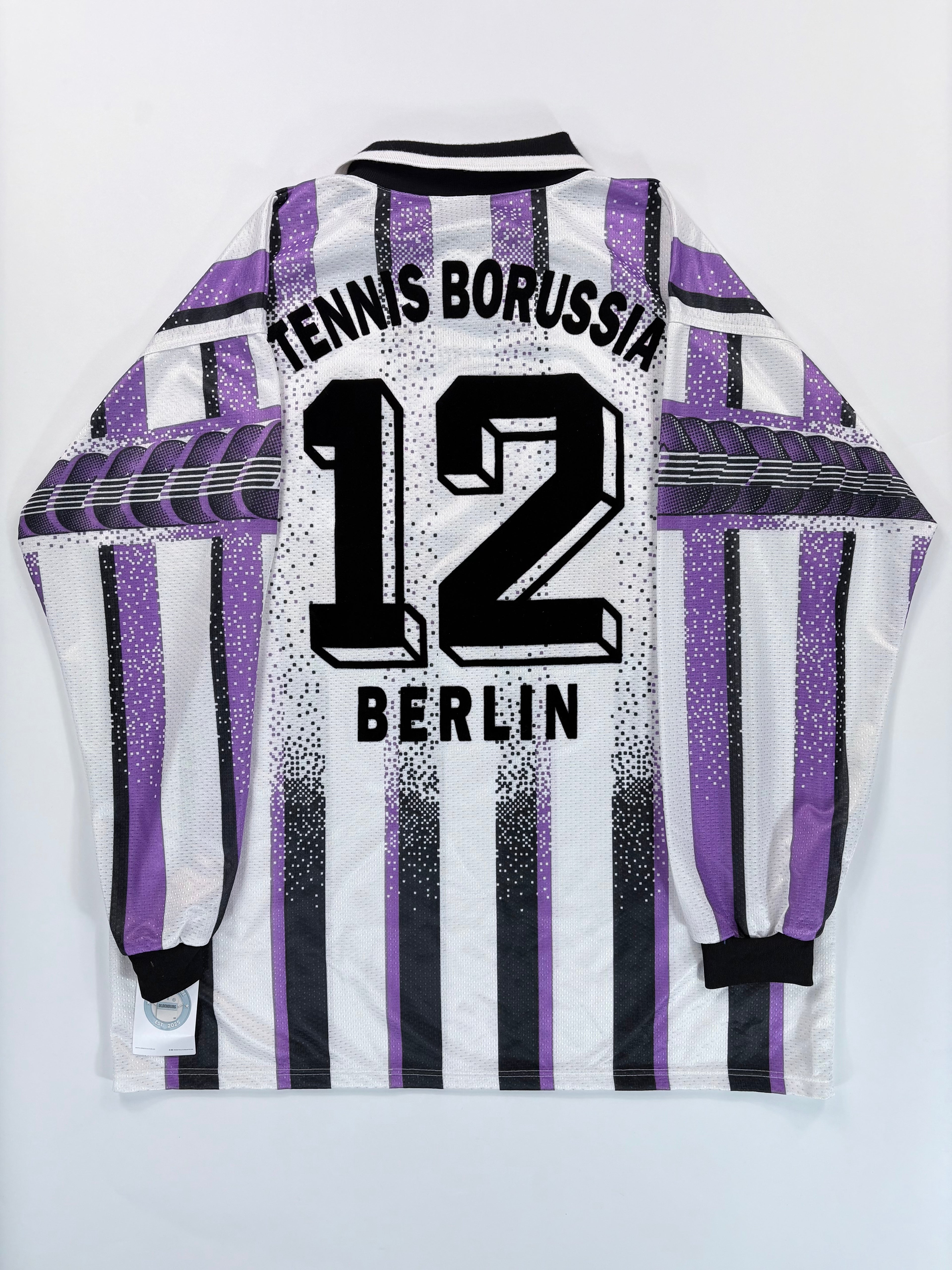 Tennis Borussia Berlin Heimtrikot  1997/1998 - #12 Tredup - XL - Matchworn