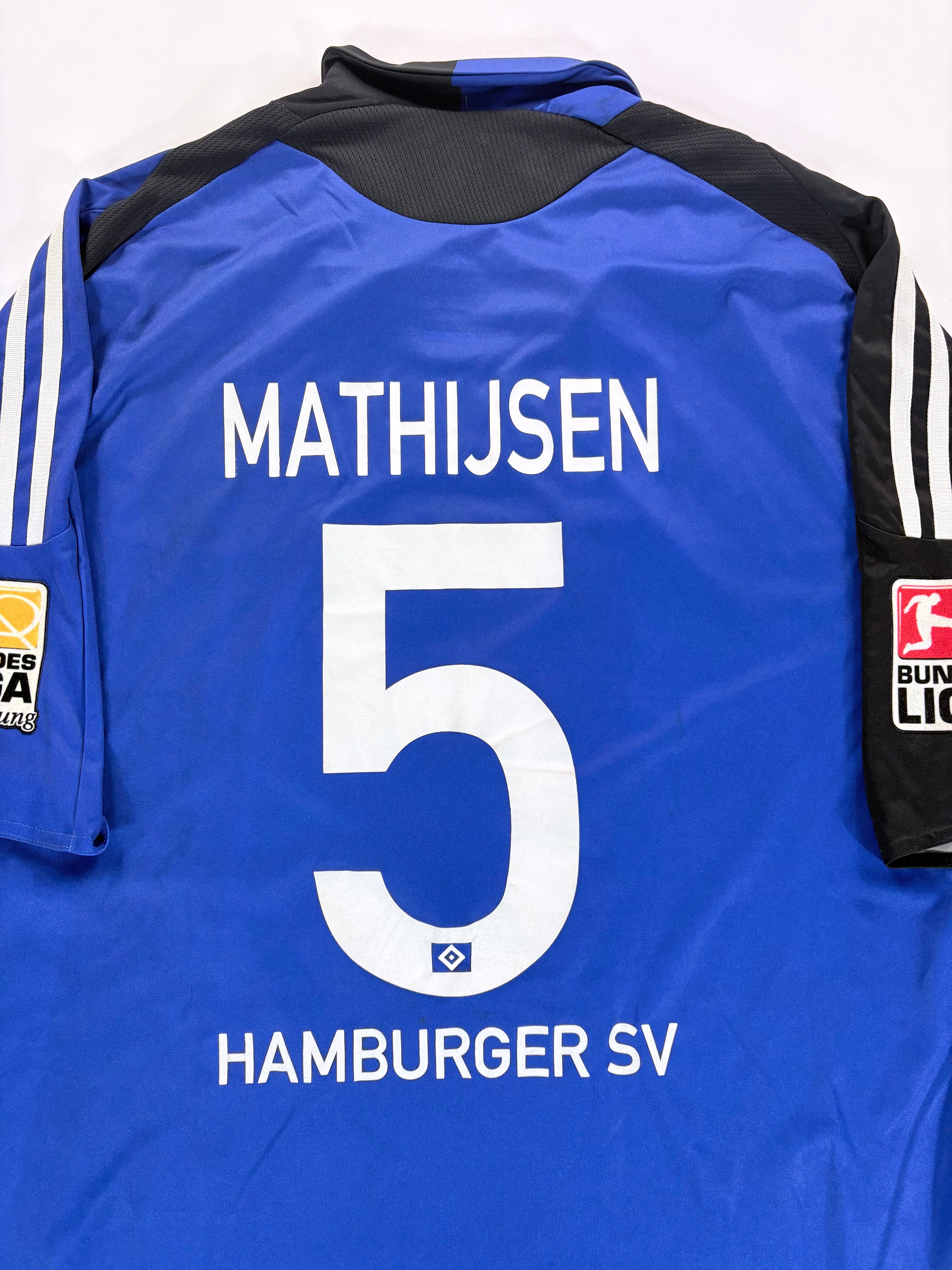 Hamburger SV Auswärtstrikot 2008/2009 - #5 Mathijsen - XXL