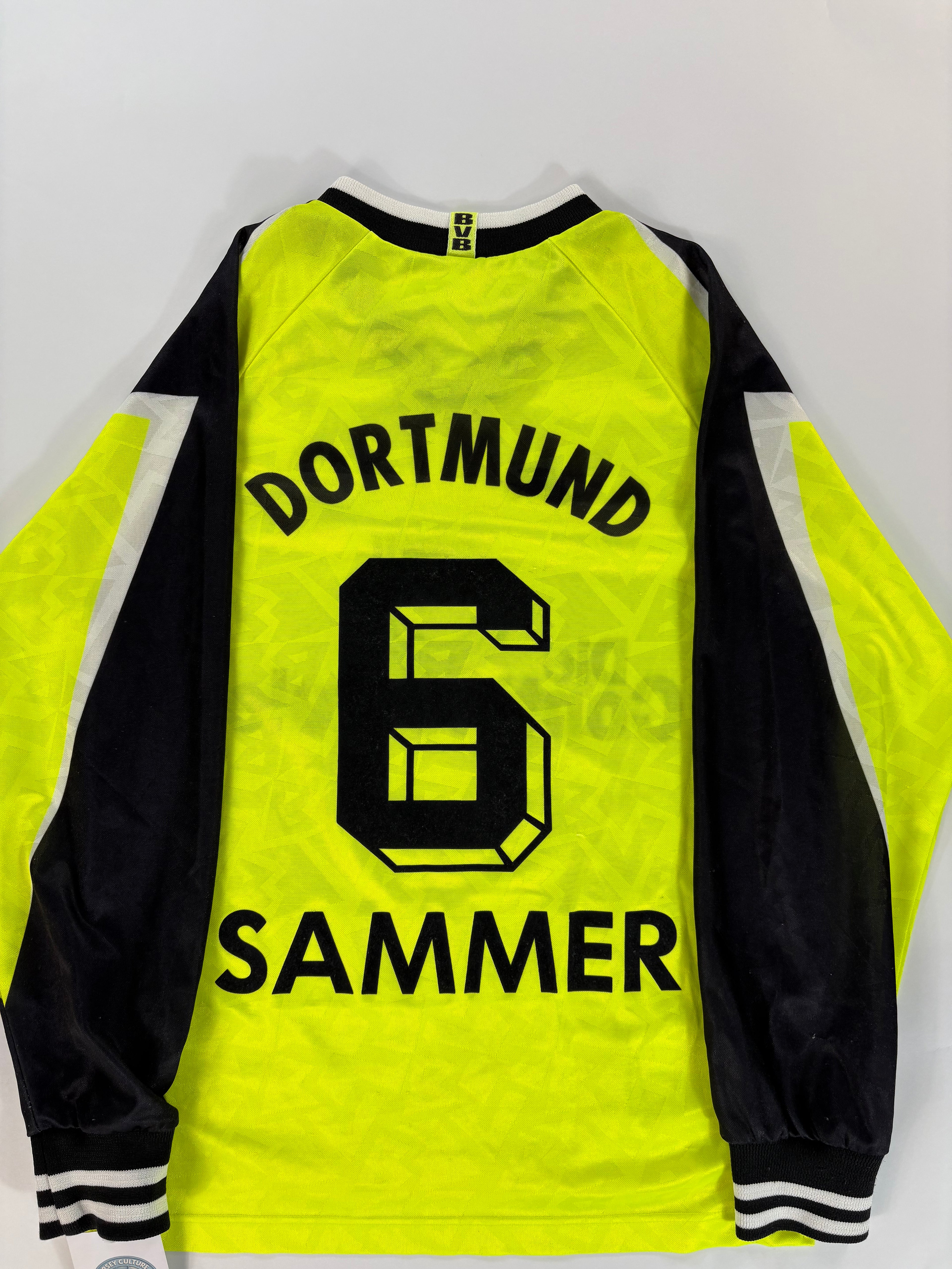 Borussia Dortmund Heimtrikot 1995/1996 - #6 Sammer - S
