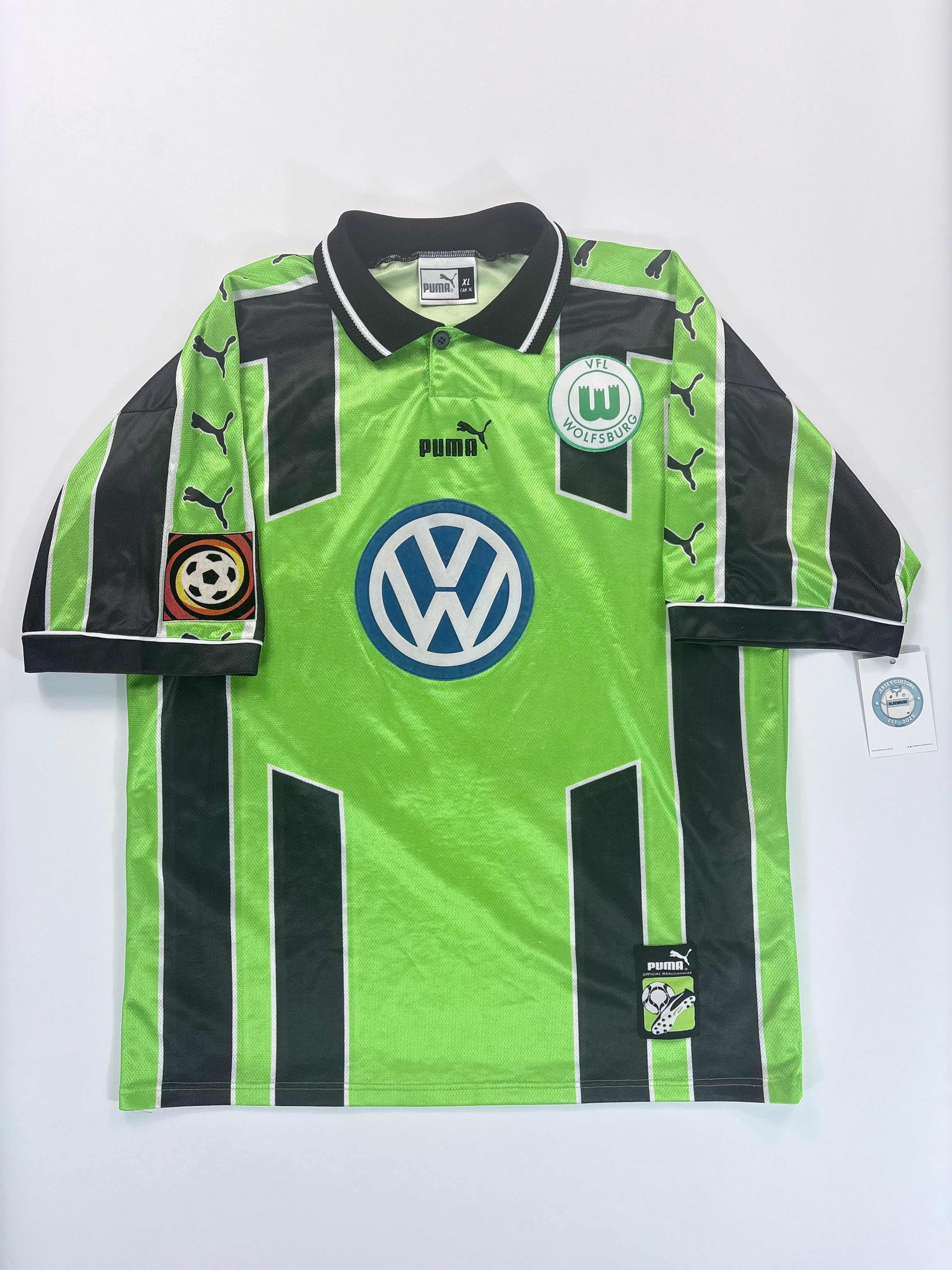VfL Wolfsburg Heimtrikot 1998/1999 - #13 Reyna - XL