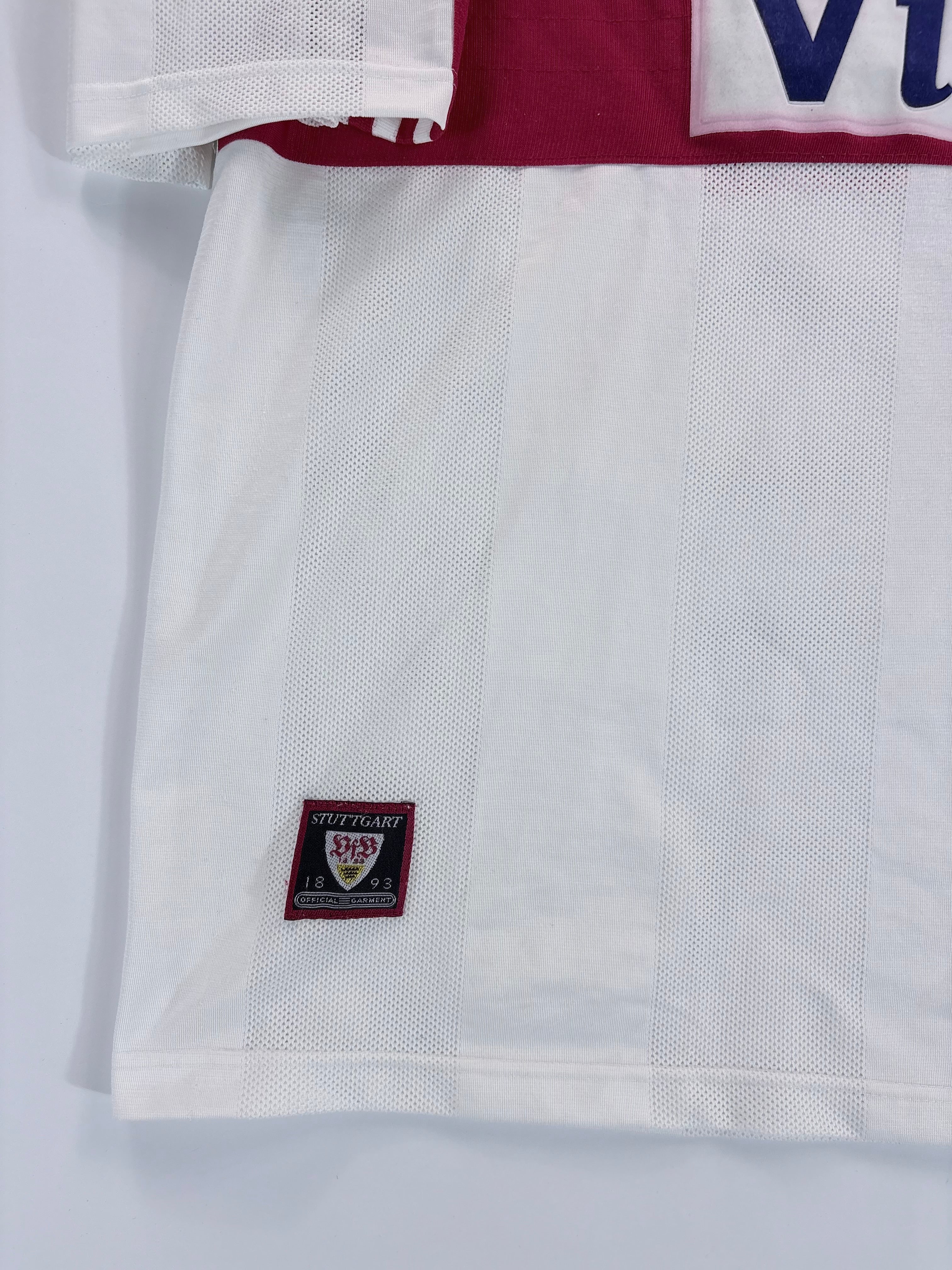 VfB Stuttgart Heimtrikot 1996/1997 - #14 Schneider - XXL