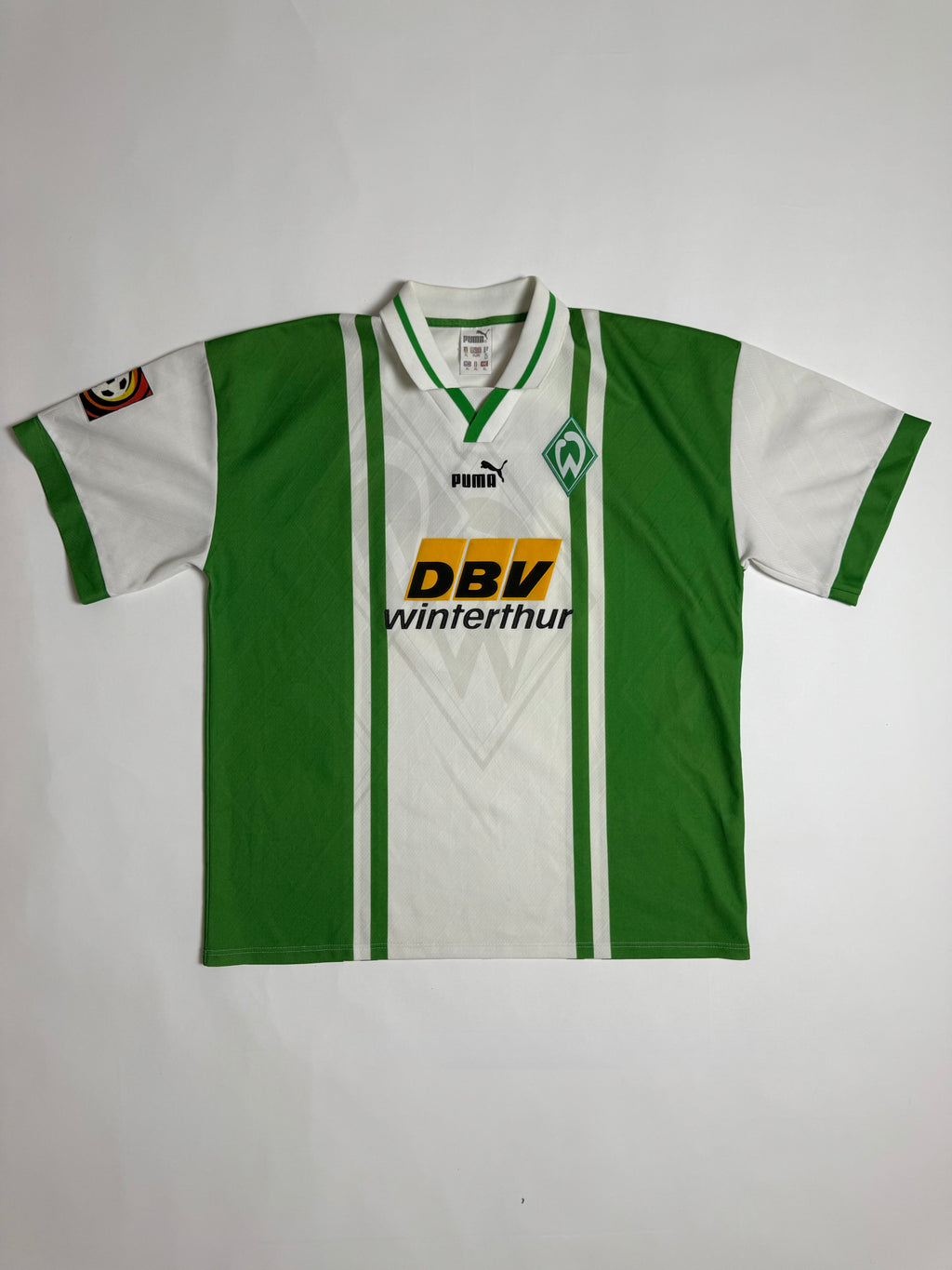 Werder Bremen Heimtrikot 96/97 - #18 Herzog - XL