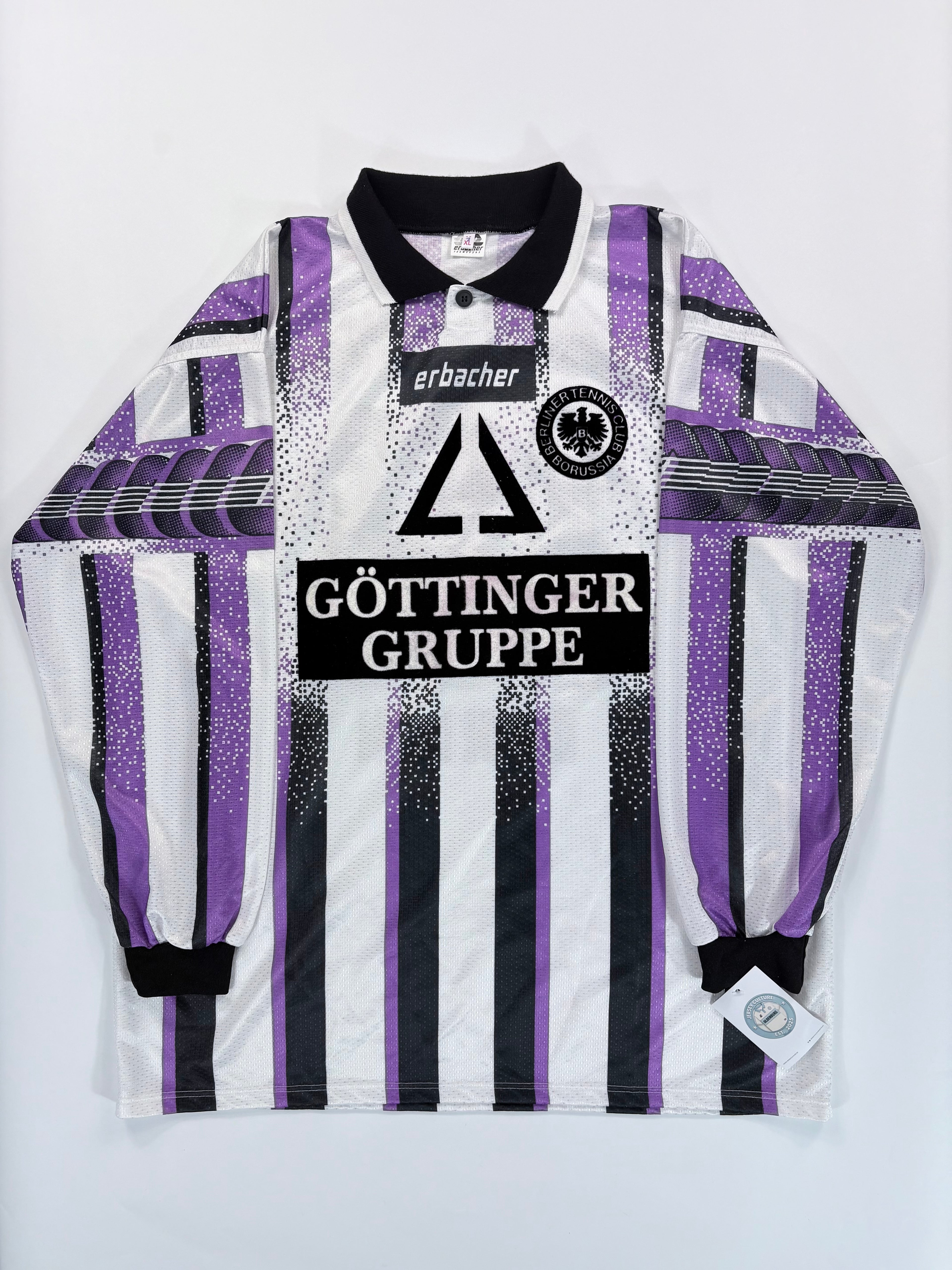 Tennis Borussia Berlin Heimtrikot  1997/1998 - #12 Tredup - XL - Matchworn