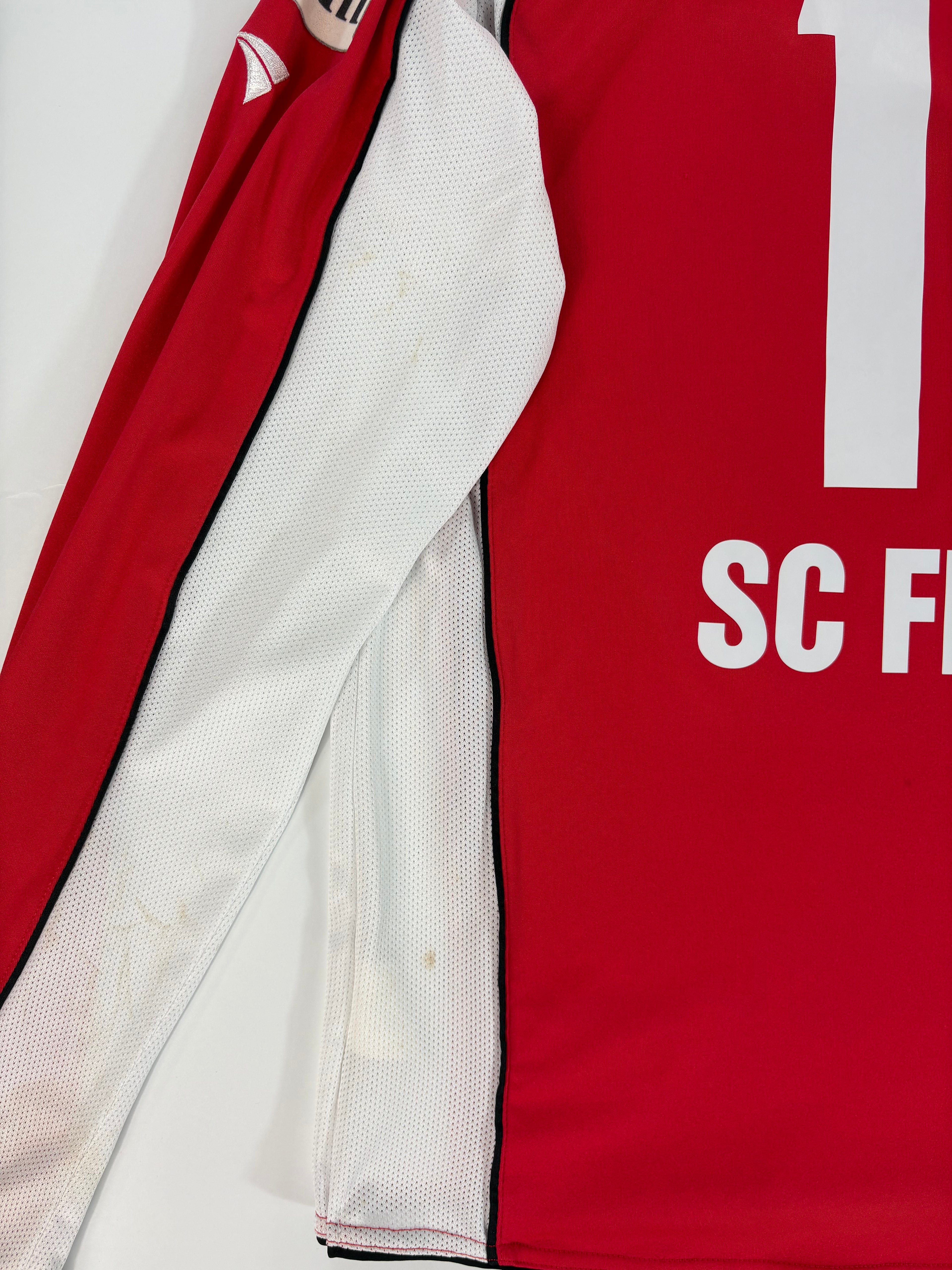 SC Freiburg Heimtrikot 2007/2008 - #14 Schlitte - XL - Matchprepared