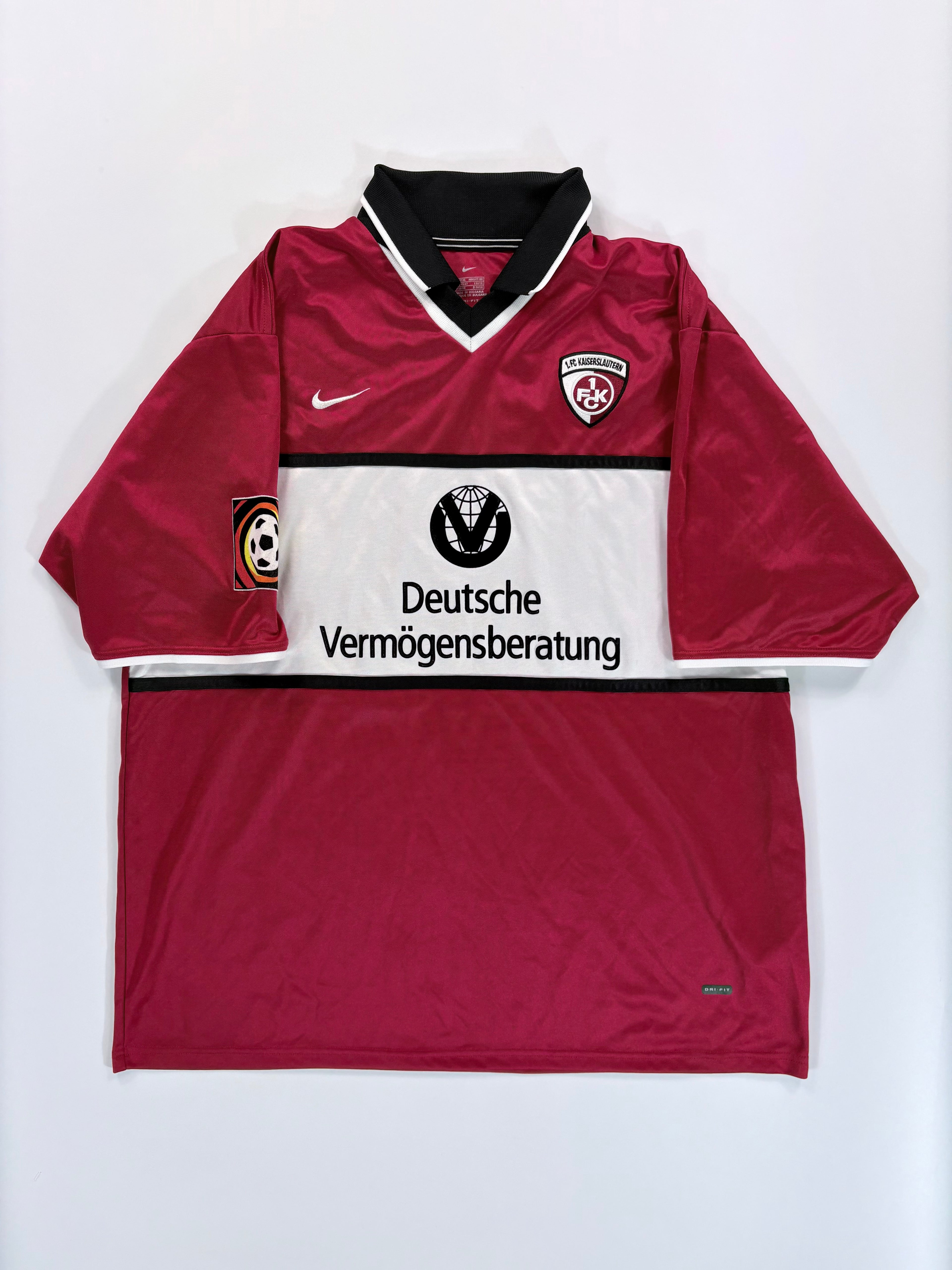 1. FC Kaiserslautern Heimtrikot 2001/2002 - #30 Basler - XL