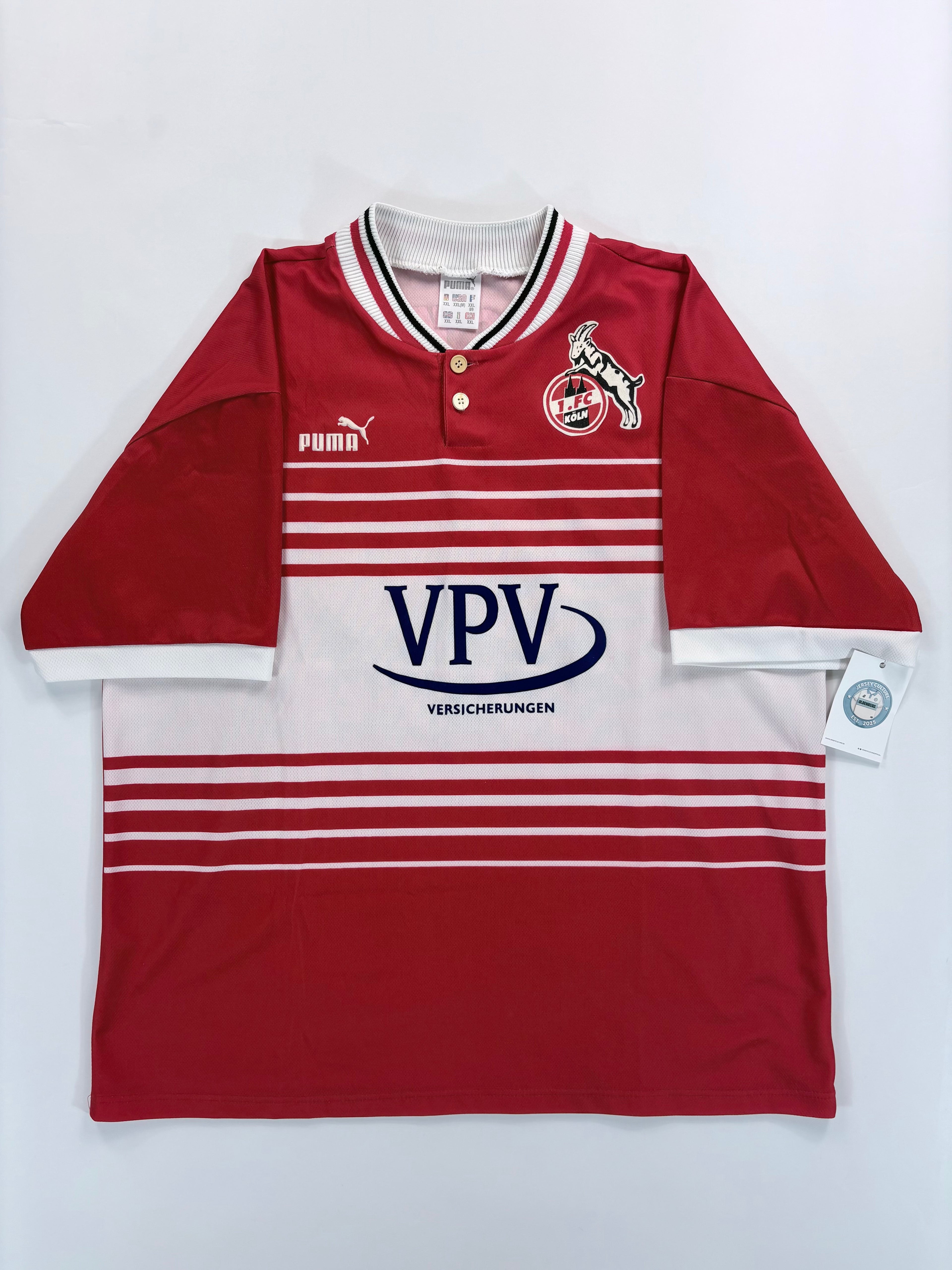 1. FC Köln Heimtrikot 1999/2000 - #30 Lottner - XXL